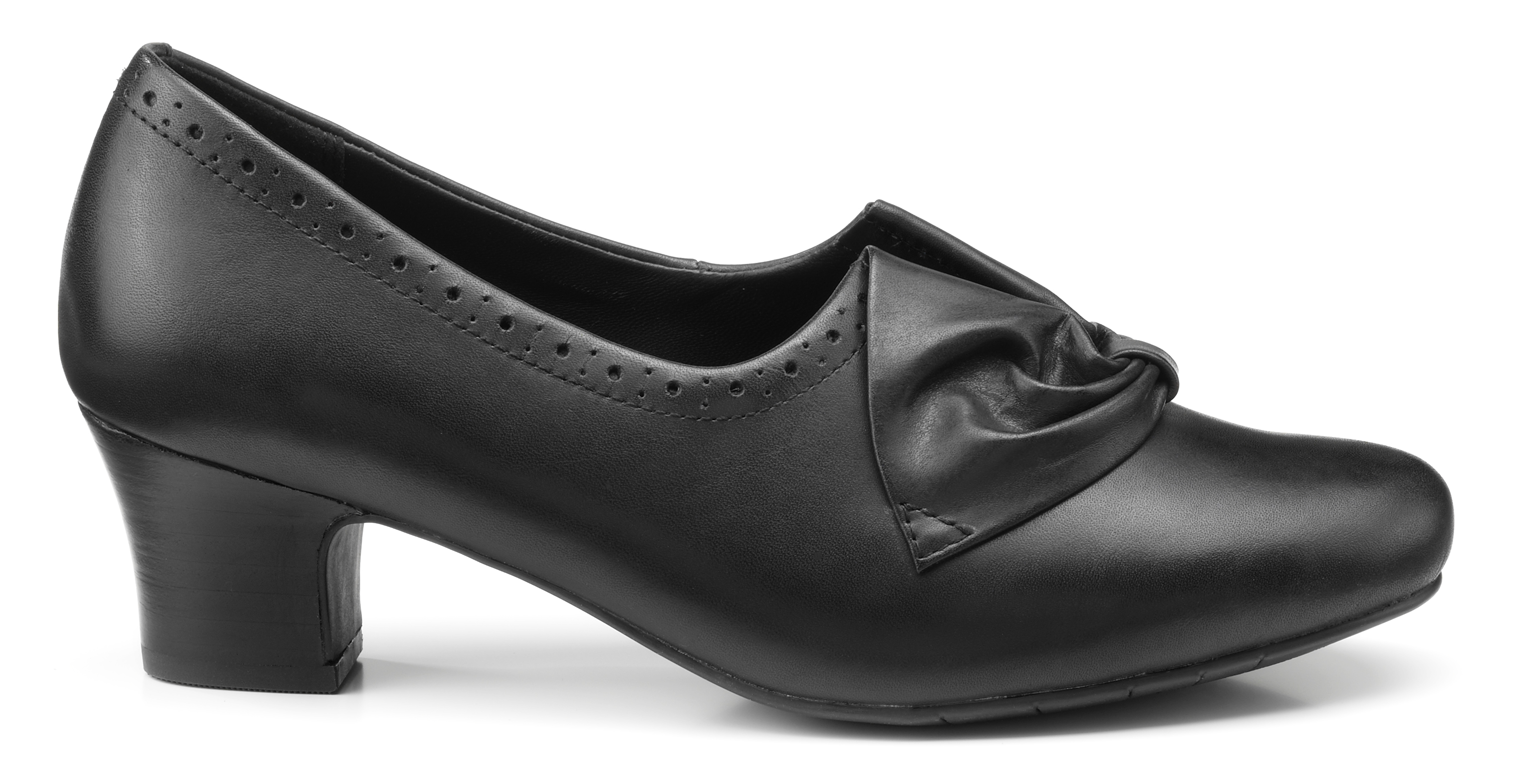 Hotter Women�s Donna Court Shoe Suede Slip On Adult Heels