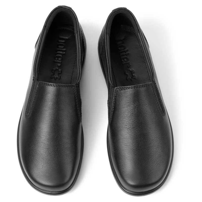 Hotter Women�s Glove Casual Shoe Nubuck Slip On Adult