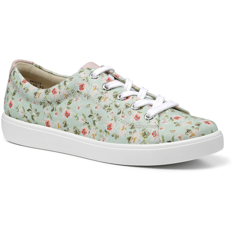 Hotter Women's Molly Deck Shoe Canvas Lace Up Adult Deck Shoes Casual