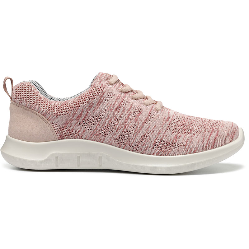 Hotter Women�s Nova Active Trainer Textile/Suede Lace Up