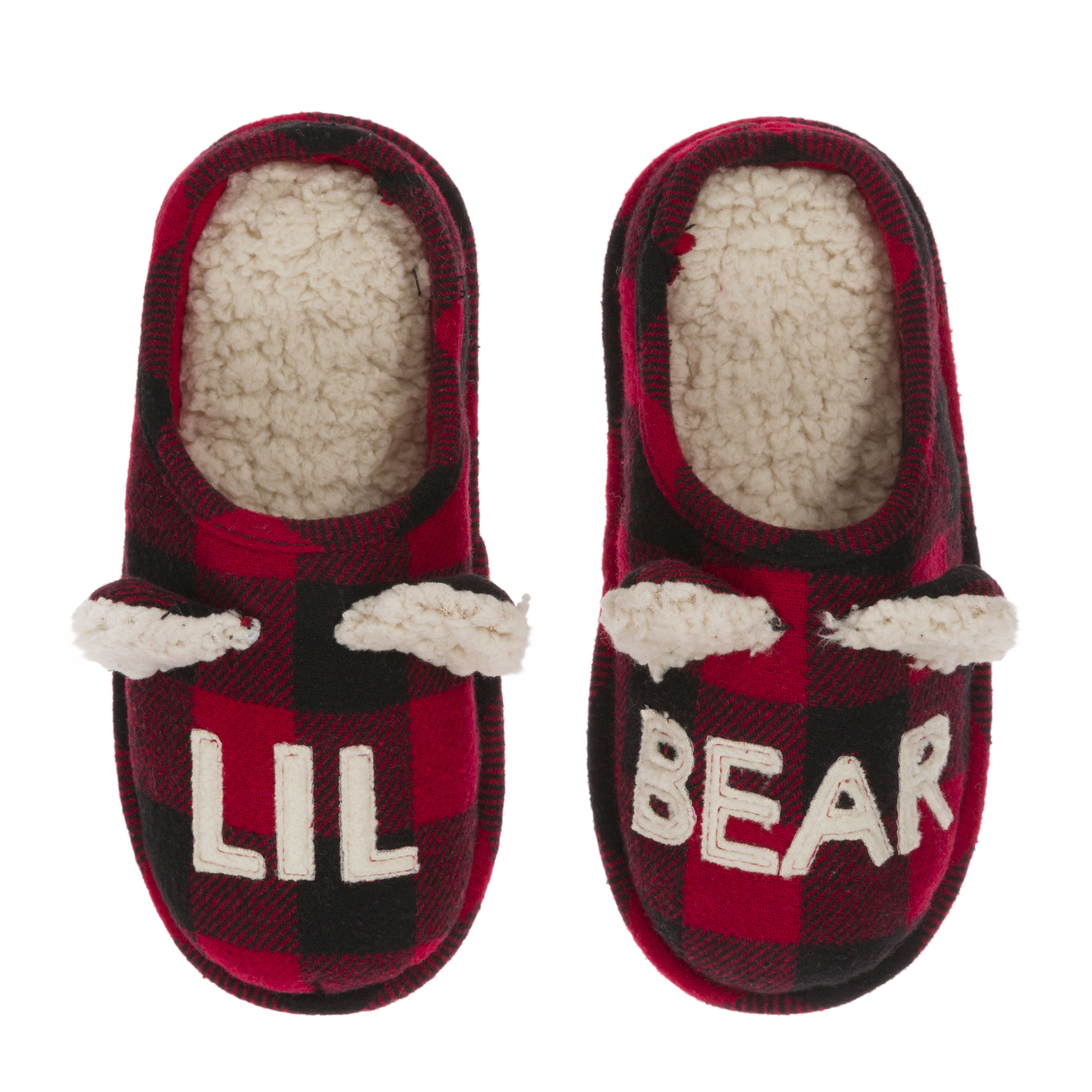Pantuflas zueco Dearfoams para niños búfalo lil oso - Imagen 2 de 36