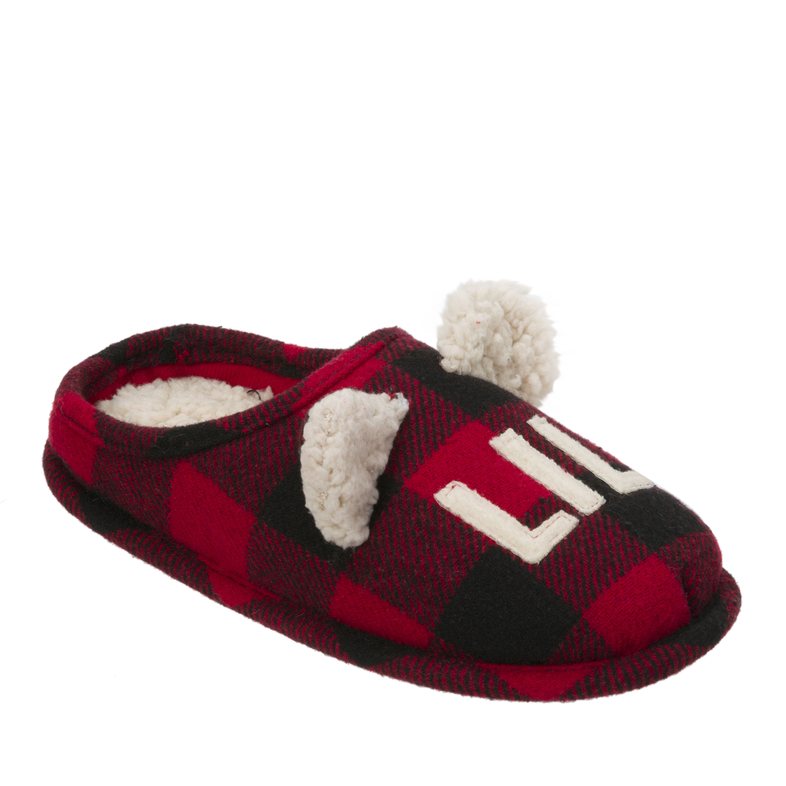 Pantuflas zueco Dearfoams para niños búfalo lil oso - Imagen 3 de 36