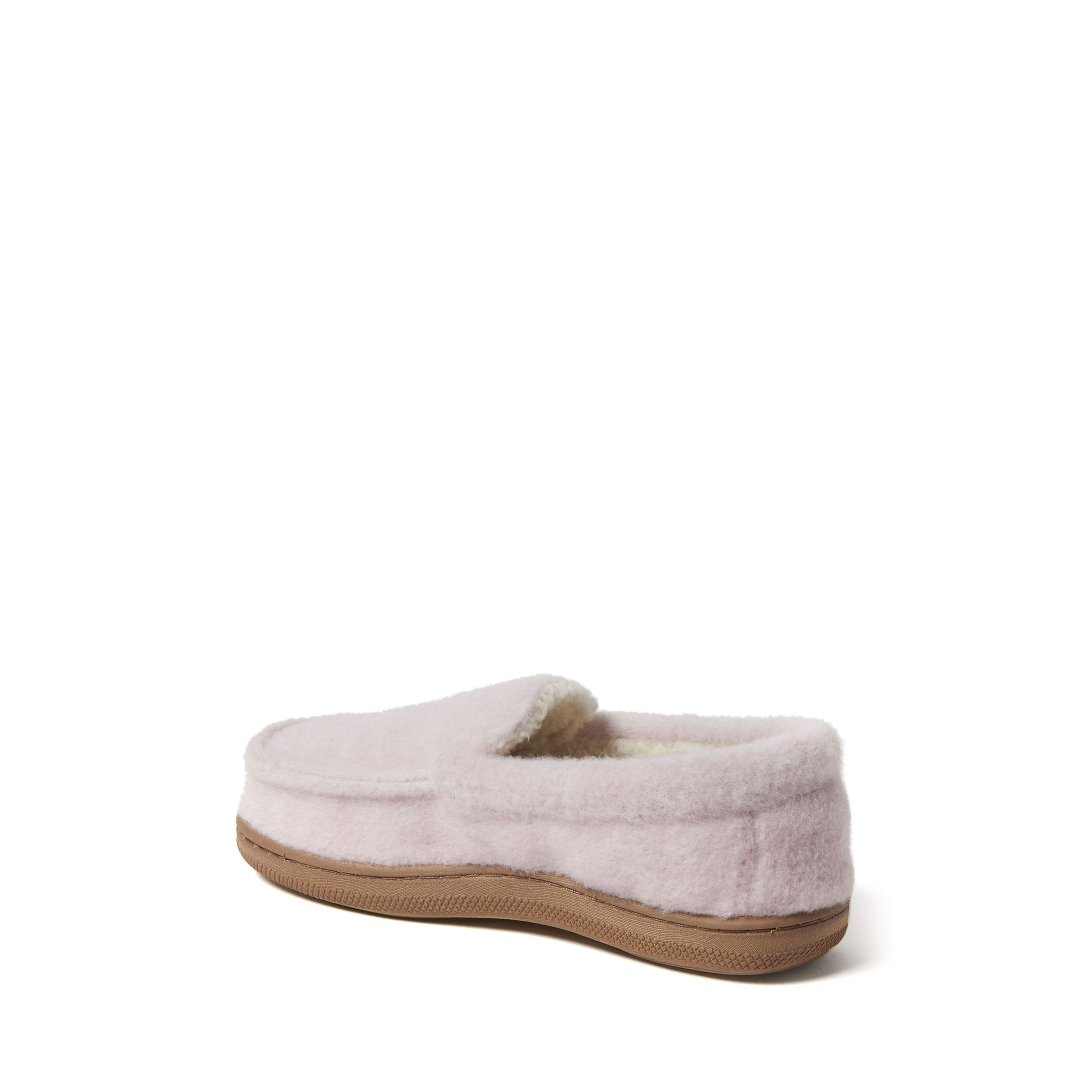 Dearfoams Kid's Amari Moccasin House Shoe Slipper - Picture 8 of 11