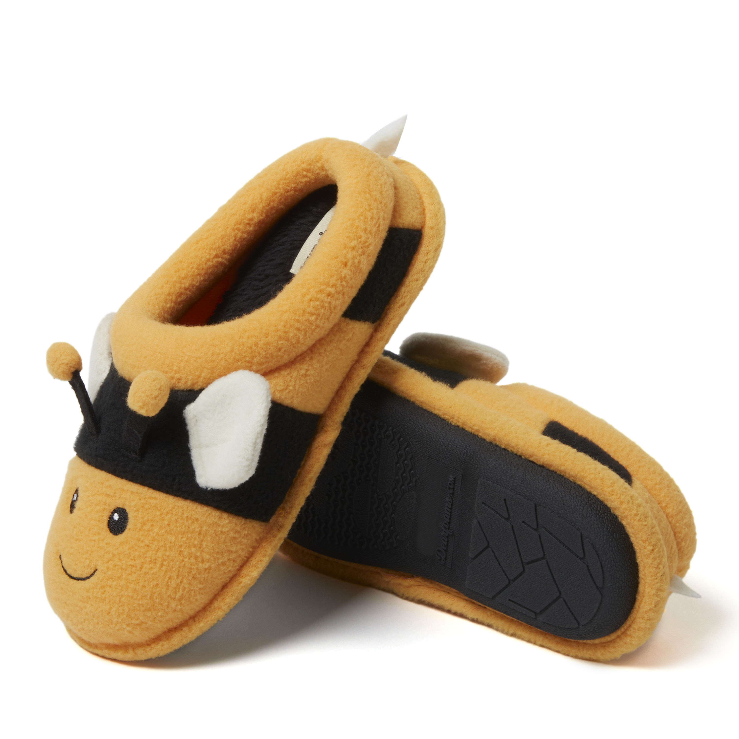 Dearfoams Kinder Peyton Animal Slipper Clog Hausschuh - Bild 4 von 30