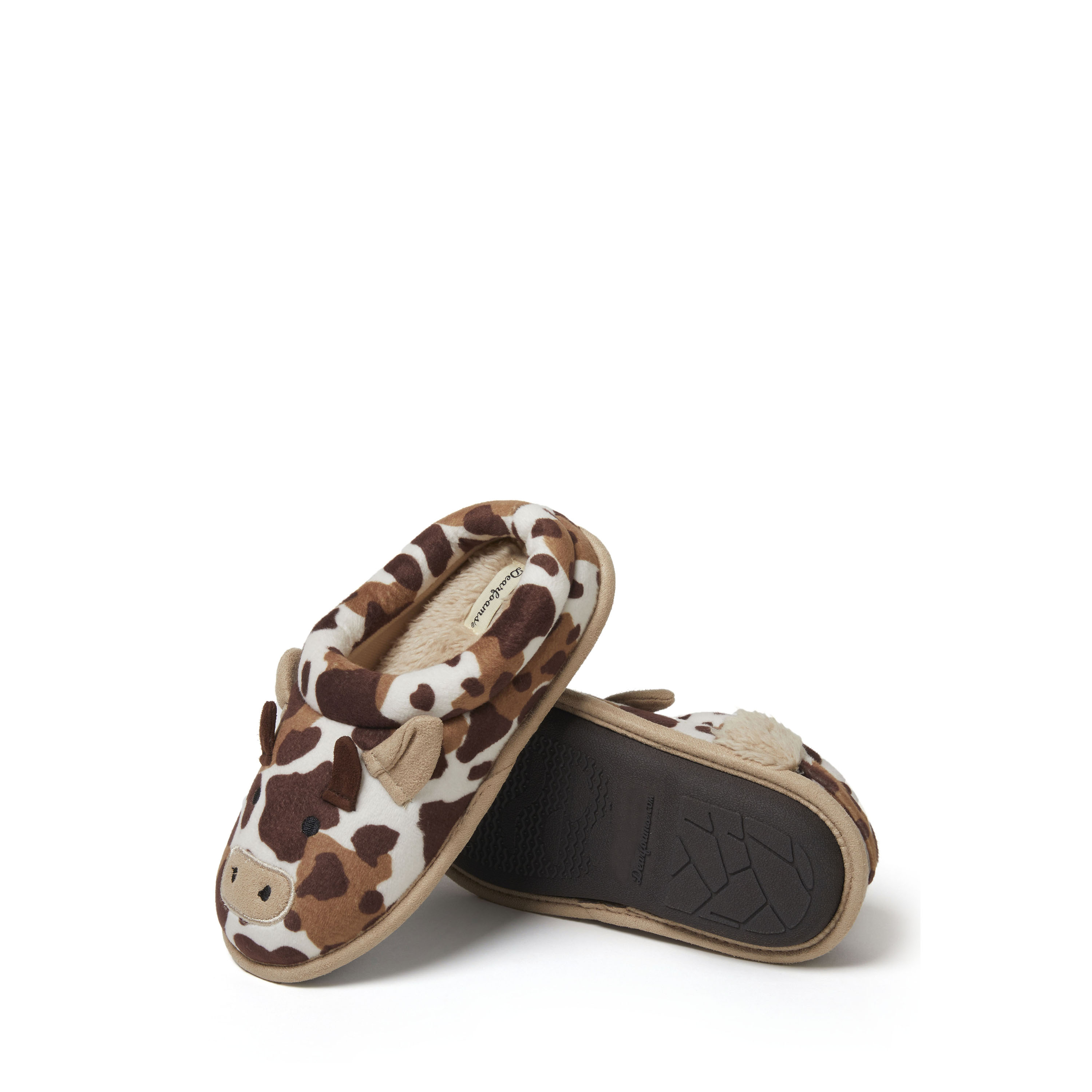 Dearfoams Kinder Peyton Animal Slipper Clog Hausschuh - Bild 28 von 30