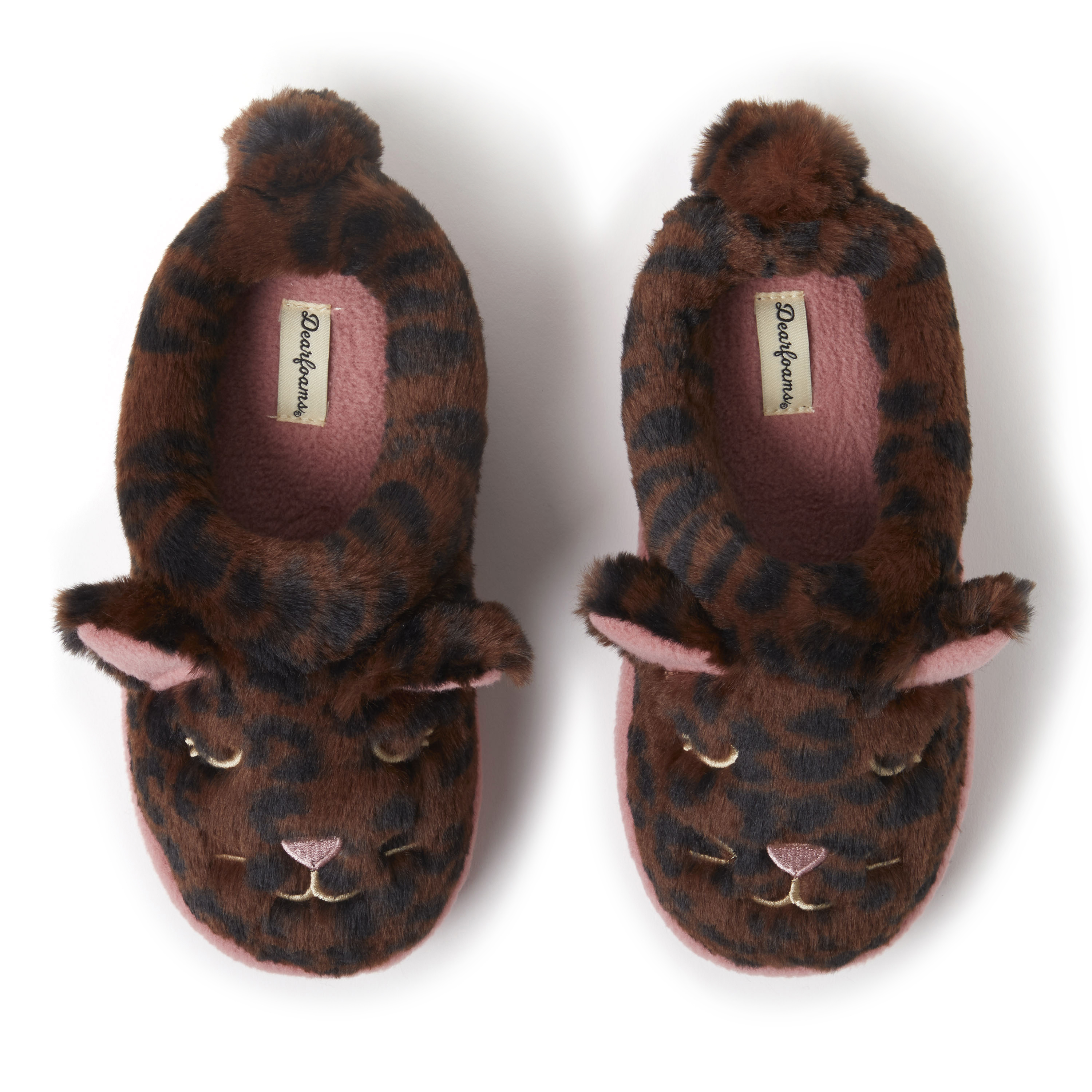 Dearfoams Kinder Peyton Animal Slipper Clog Hausschuh - Bild 13 von 30