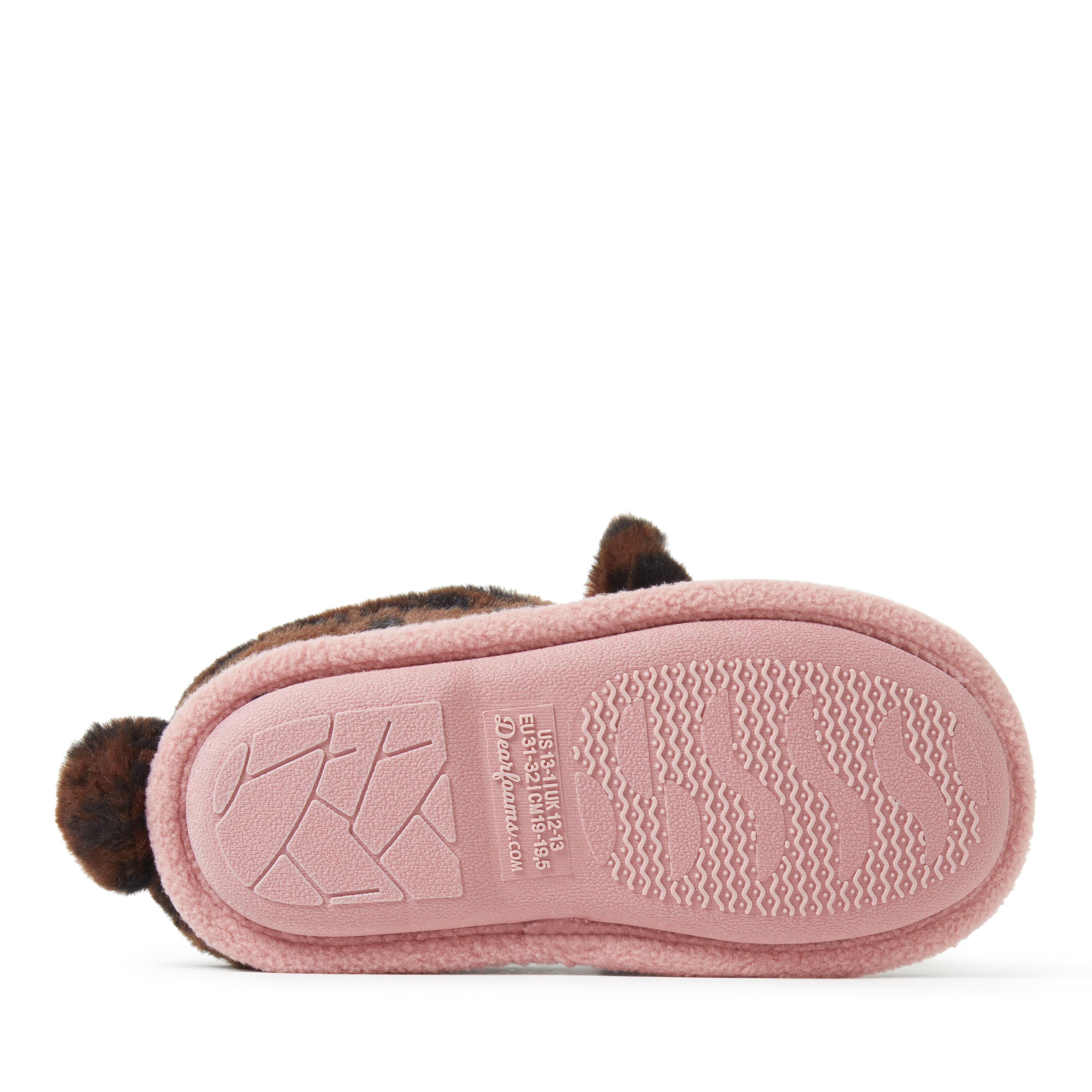 Dearfoams Kinder Peyton Animal Slipper Clog Hausschuh - Bild 16 von 30