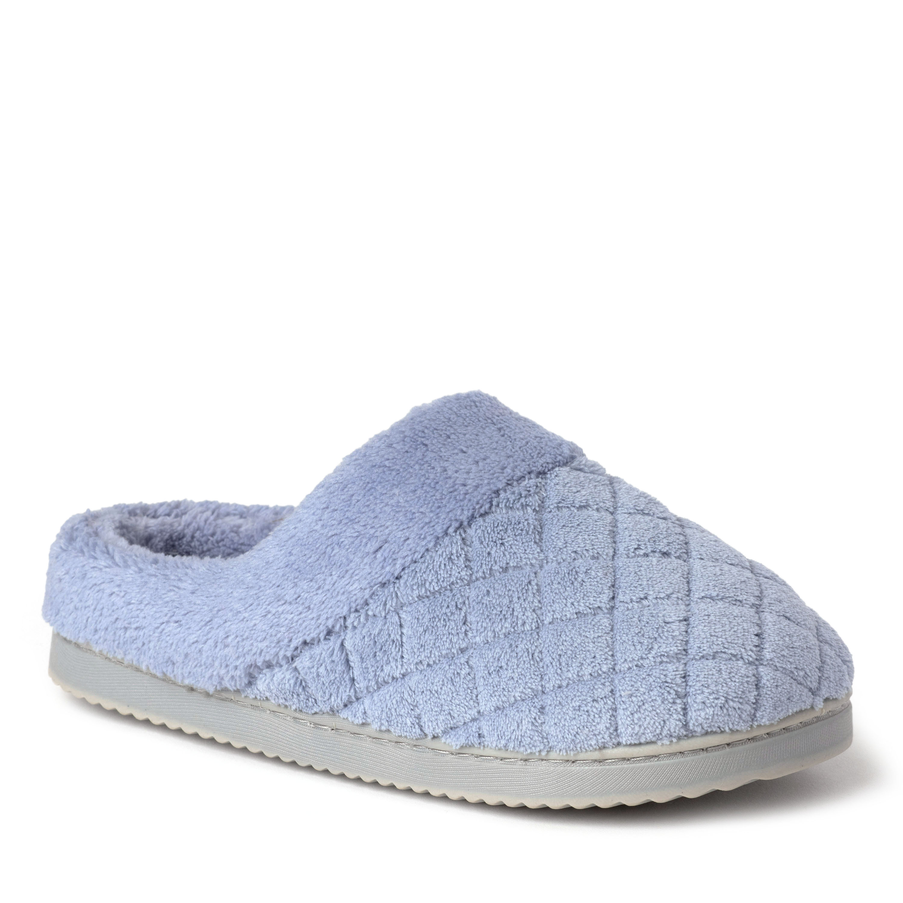 Dearfoams Women's Libby Quilted Terry Clog House Slipper - Picture 7 of 21