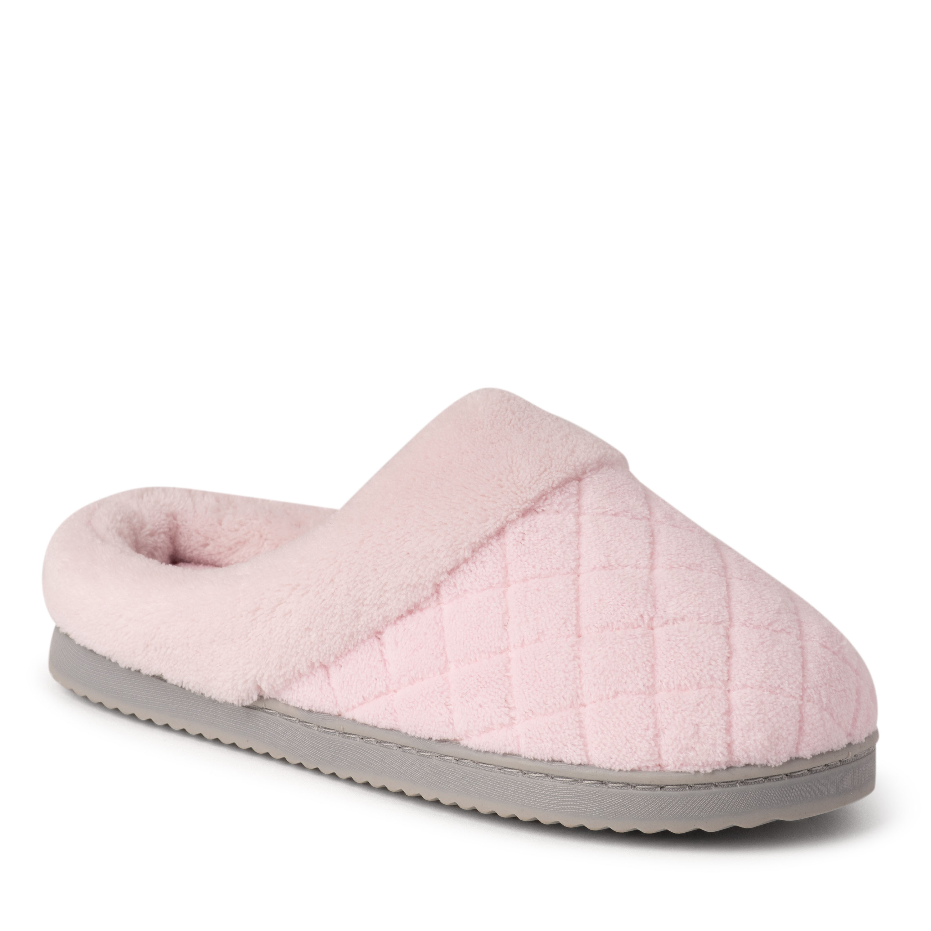 Dearfoams Women's Libby Quilted Terry Clog House Slipper - Picture 12 of 21