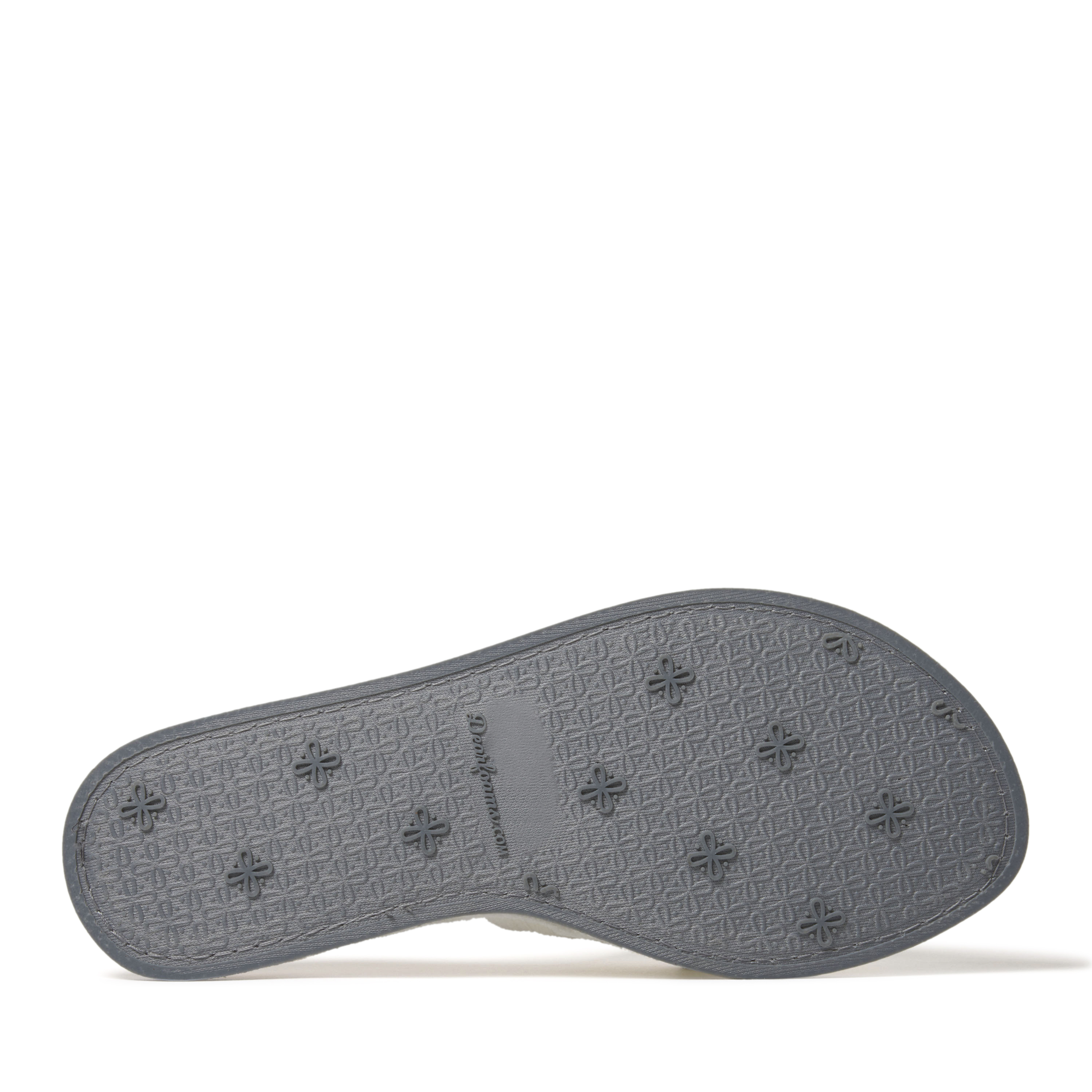 Dearfoams Women's Beatrice Quilted Microfiber Terry Shower Slide House Slipper - 第 29/34 張圖片