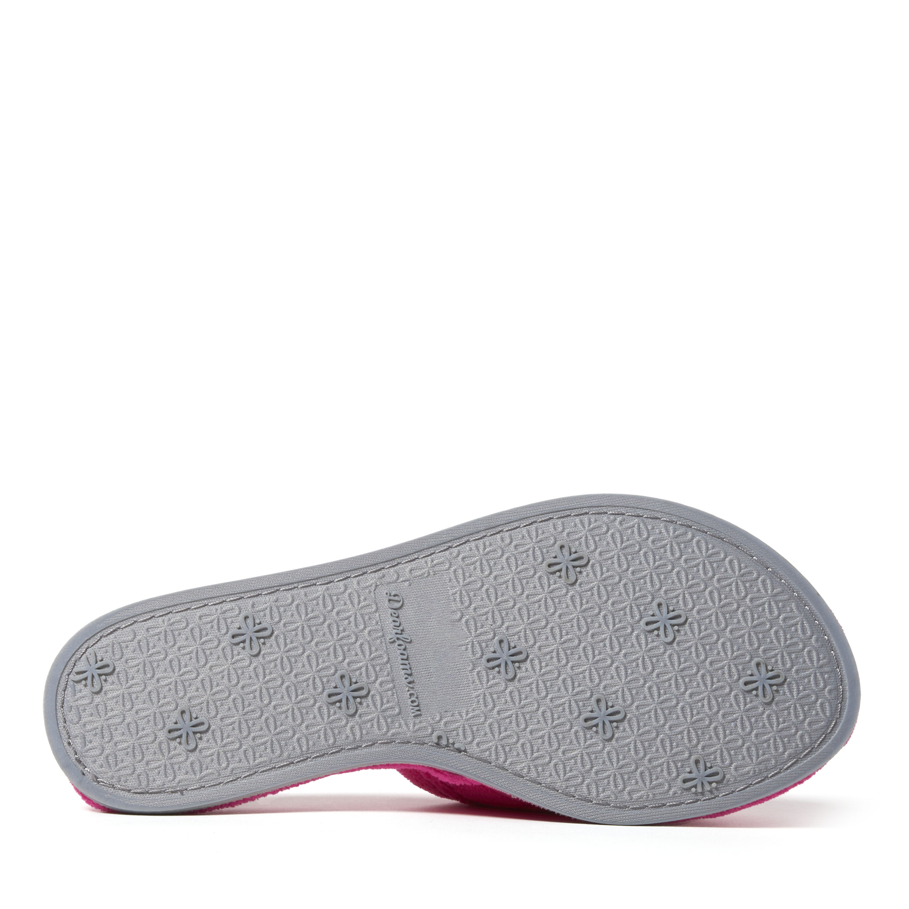 Dearfoams Women's Beatrice Quilted Microfiber Terry Shower Slide House Slipper - 第 34/34 張圖片