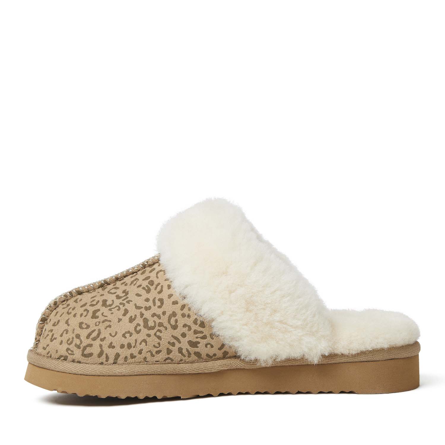 Fireside By Dearfoams Women's Sydney Genuine Shearling Scuff Slipper - Picture 34 of 42