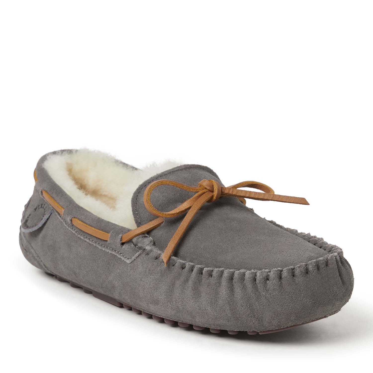NEW Fireside by Dearfoams Shearling Moccasin Slippers Men’s 10.5 Amazon.com | Fireside by Dearfoams Nelson Bay Shearling and  main image 3