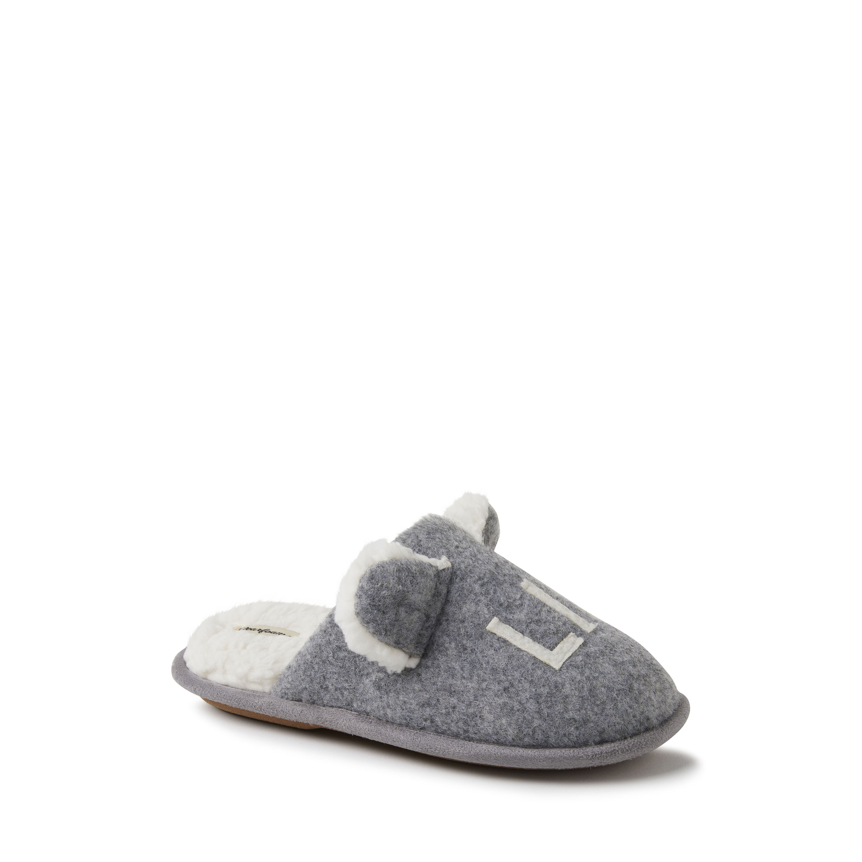 Zapatillas raspadas familiares Dearfoams para niños Casey Lil Bear - Imagen 3 de 31