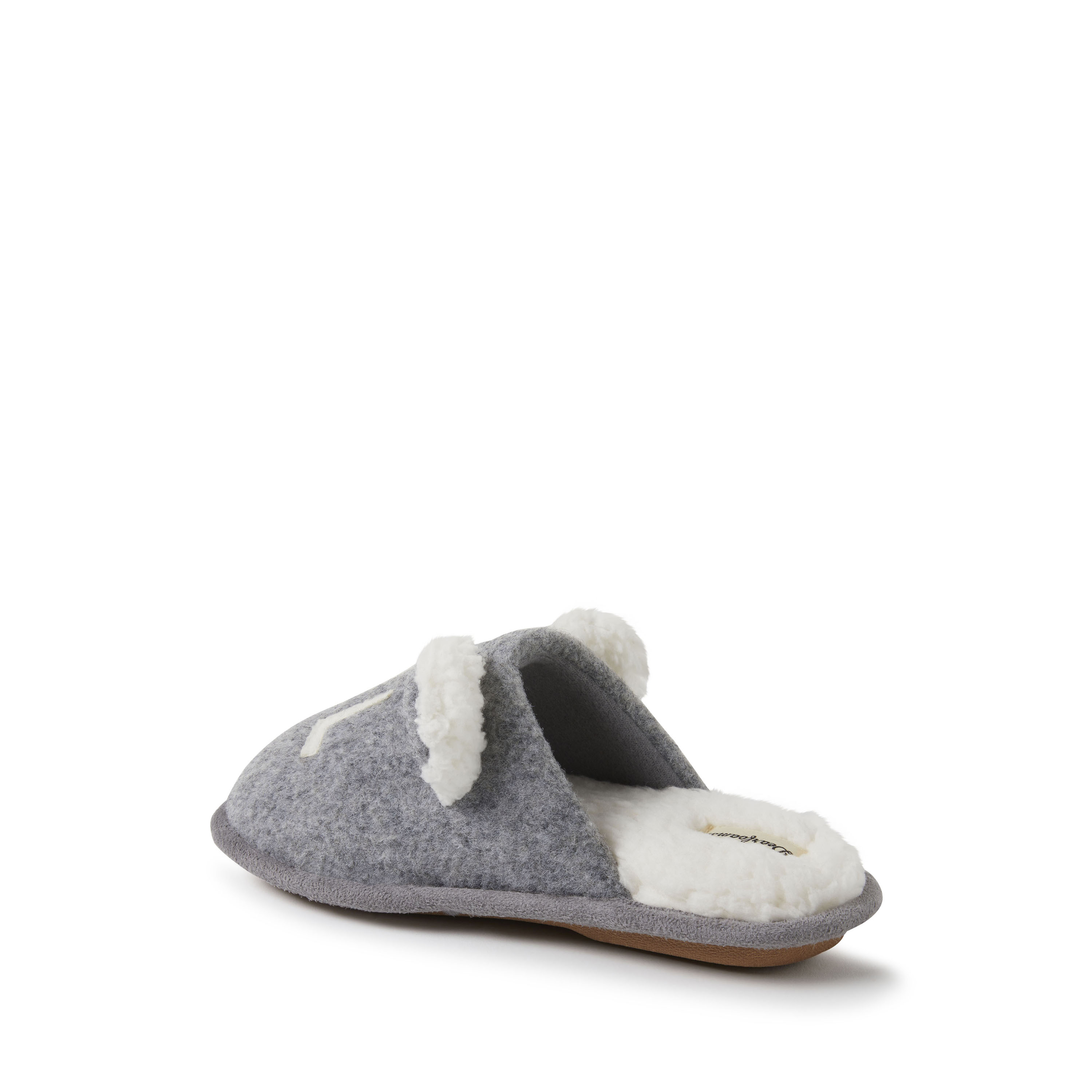 Zapatillas raspadas familiares Dearfoams para niños Casey Lil Bear - Imagen 5 de 31