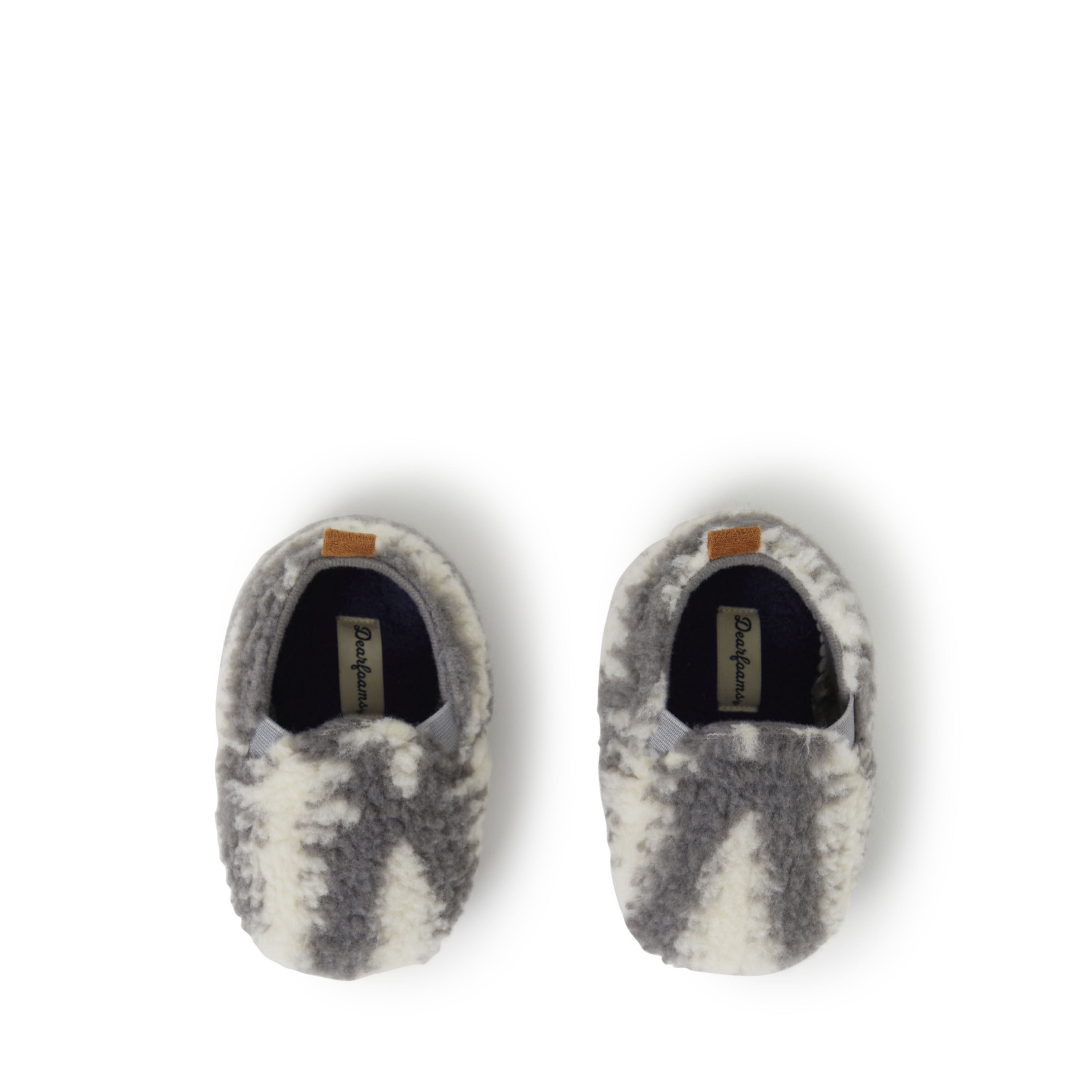 Dearfoams Baby Tree Pattern Closed Back Slippers - 第 5/6 張圖片