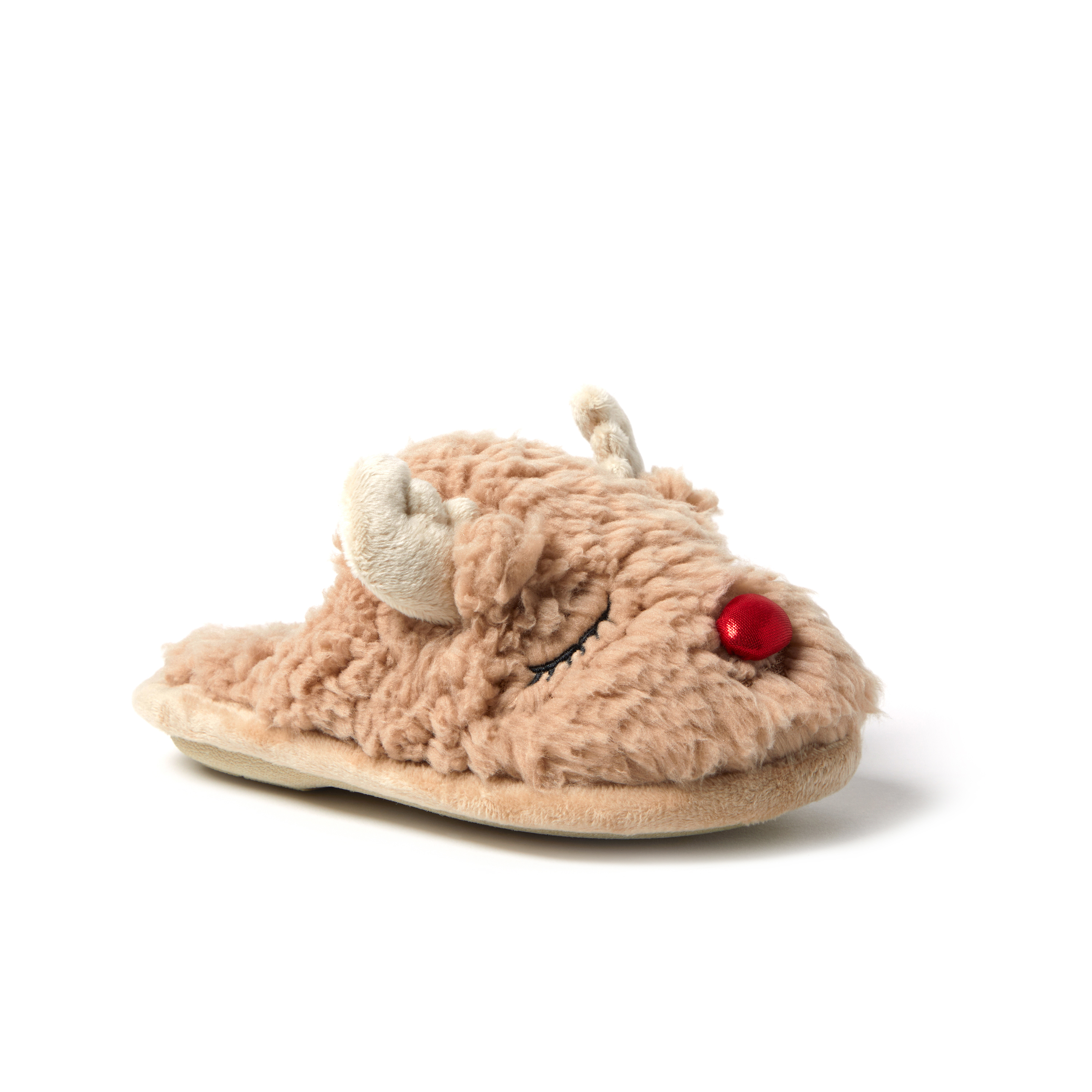 Zapatilla Dearfoams Niños Vacaciones Navidad Reno Rasguño - Imagen 3 de 31