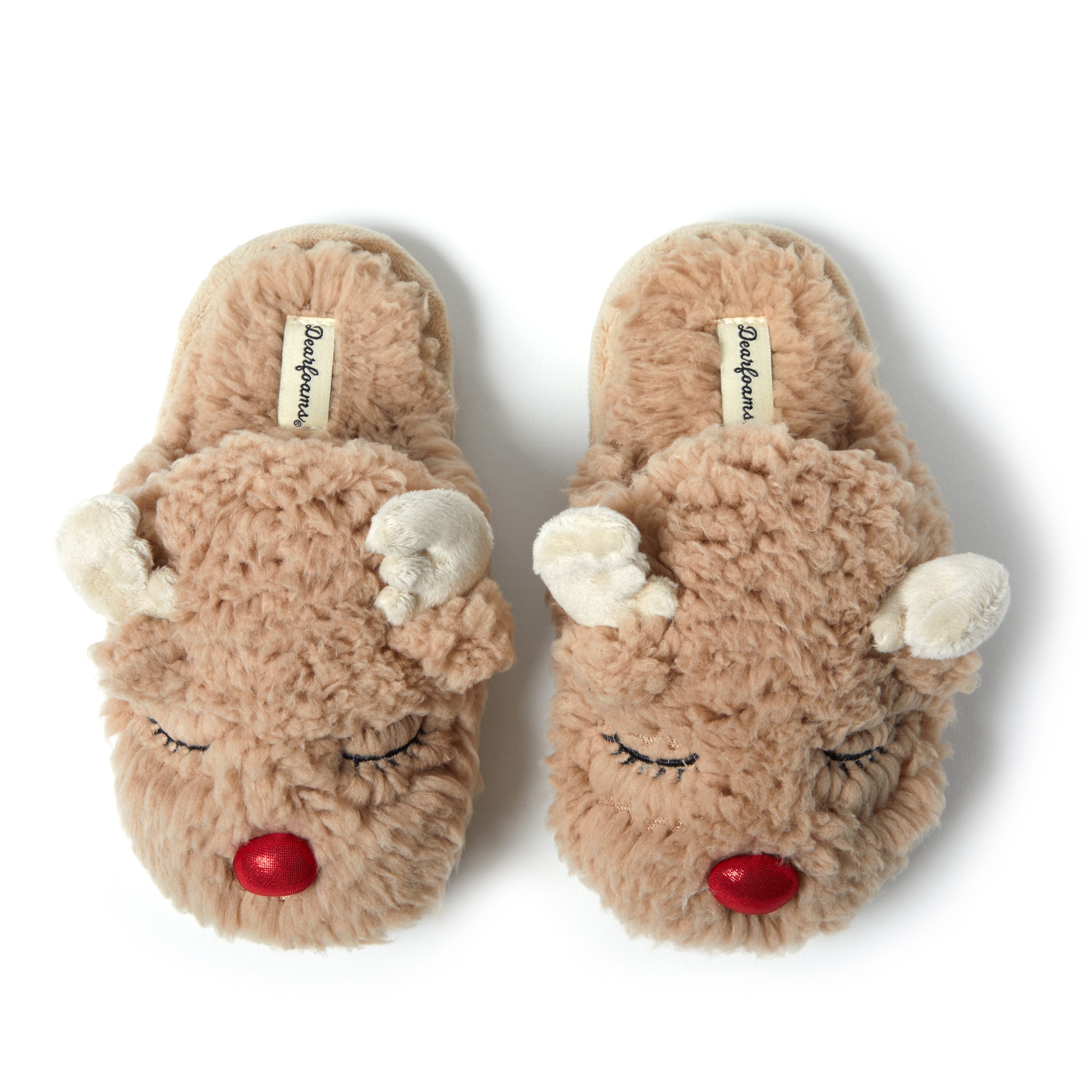Zapatilla Dearfoams Niños Vacaciones Navidad Reno Rasguño - Imagen 2 de 31