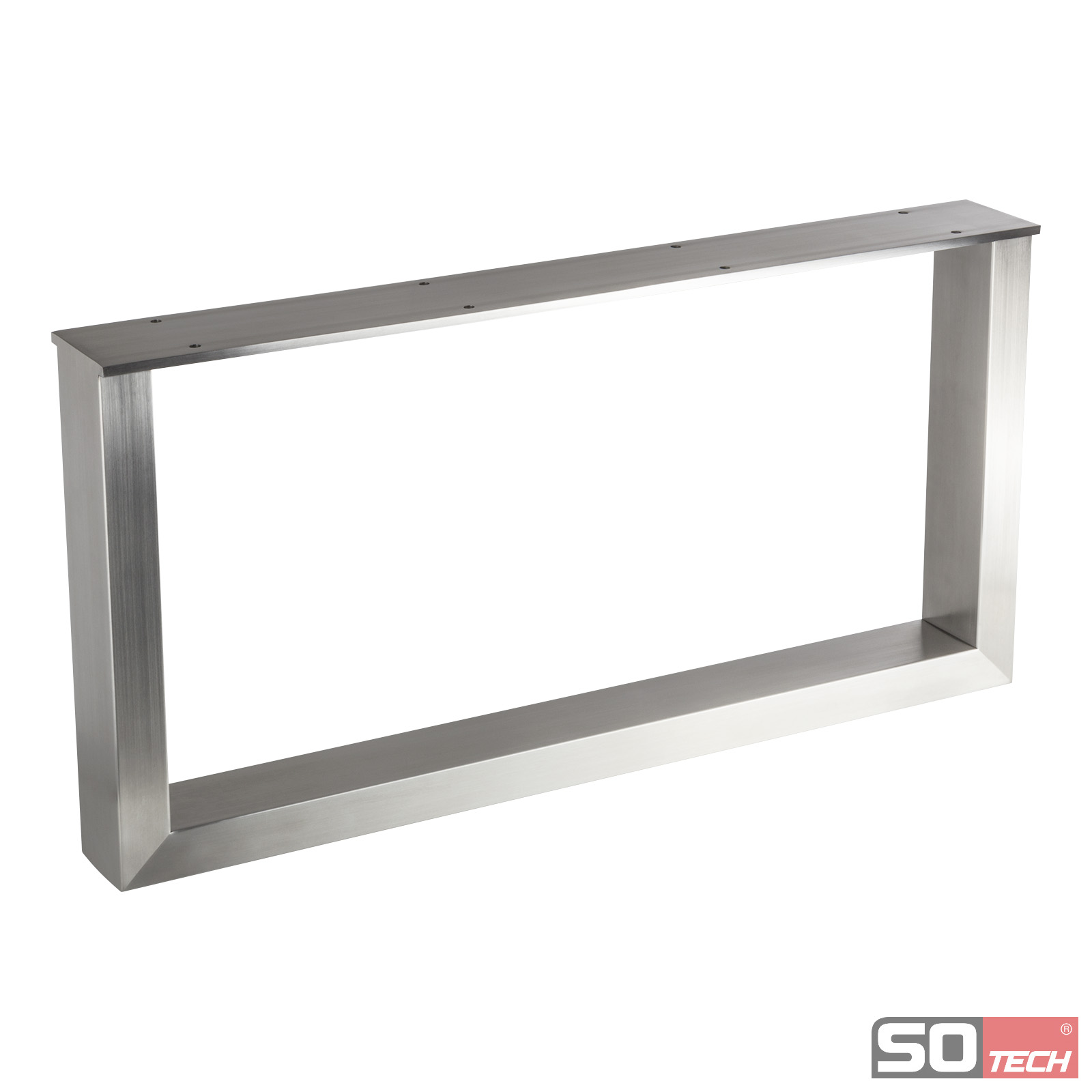 Tischgestell Tischuntergestell Tischkufen Tischfuß KUFE echt Edelstahl SOTECH - Bild 9 von 13