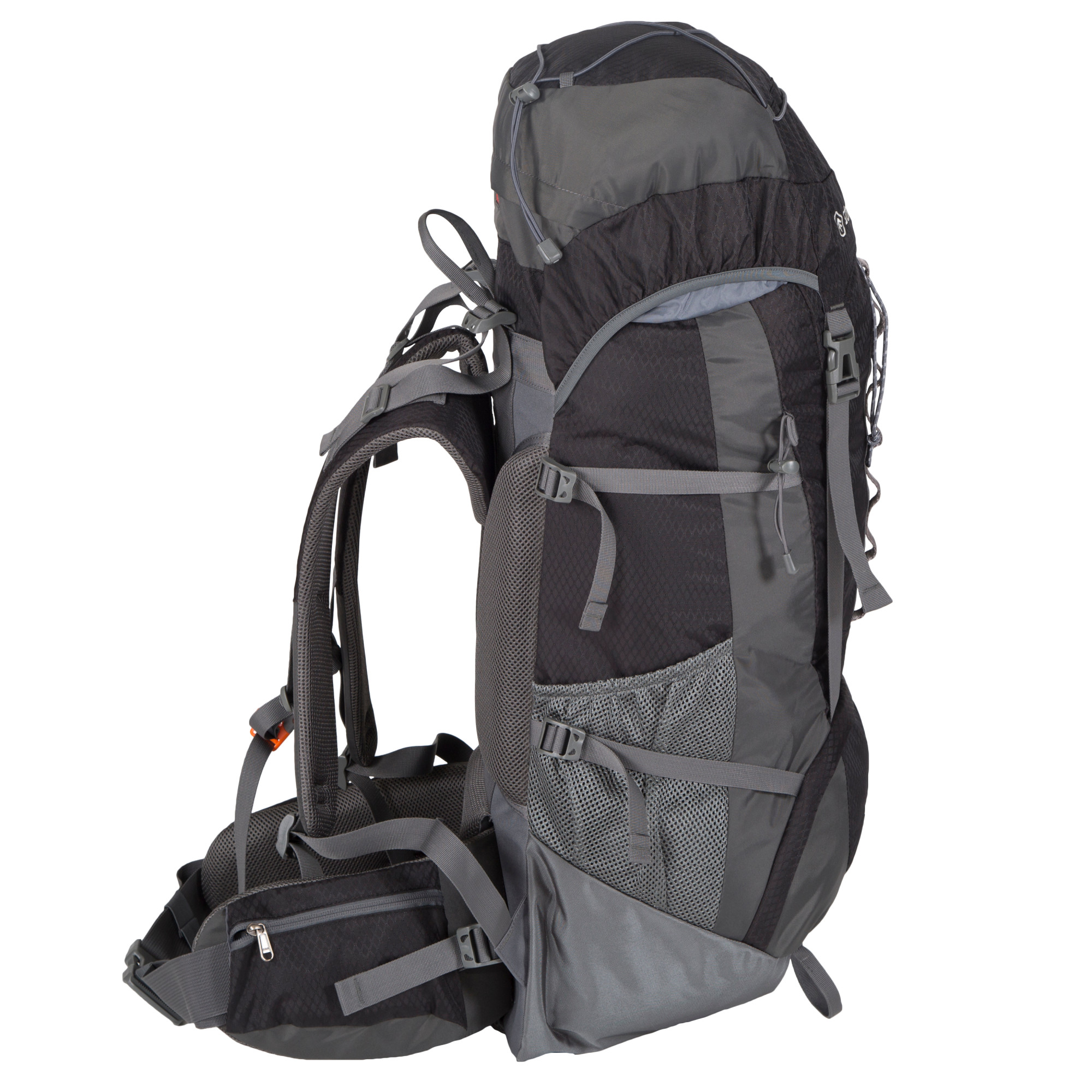 STANSPORT 70 + 10 LITER FRAME BACKPACK ADJUSTABLE SUSPENSION OUTDOOR