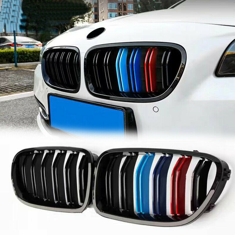 3Color Look M5 Front Kidney Grille Fit For BMW Grill F10 528i 535i