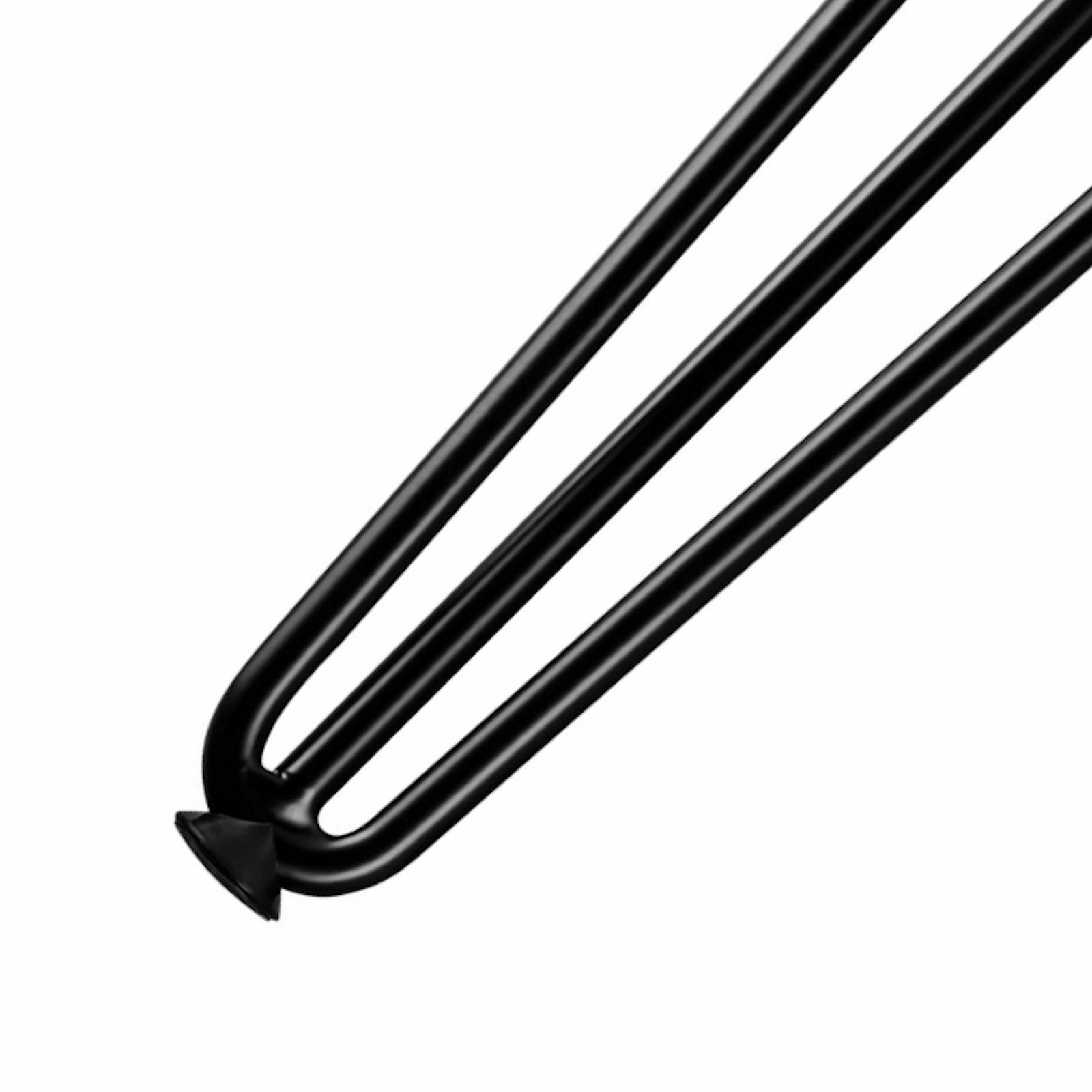 4er Set SO-TECH® Tischbein Haarnadelbein Möbelfuß Stuhlbein Haarnadel