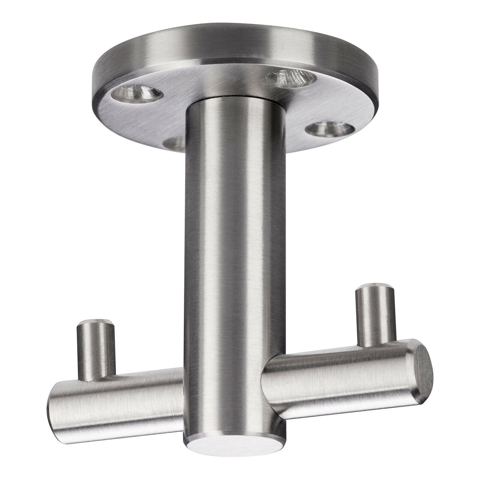 SO-TECH Drehhaken RENA 3-fach Chrom - 5 Stück Garderobenhaken