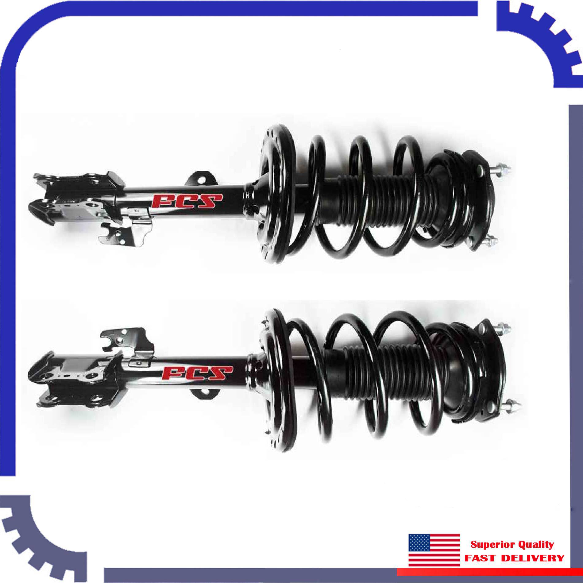 2Pcs FCS Suspension Strut Front Left&Right For 20102014 Lexus RX350 Base eBay