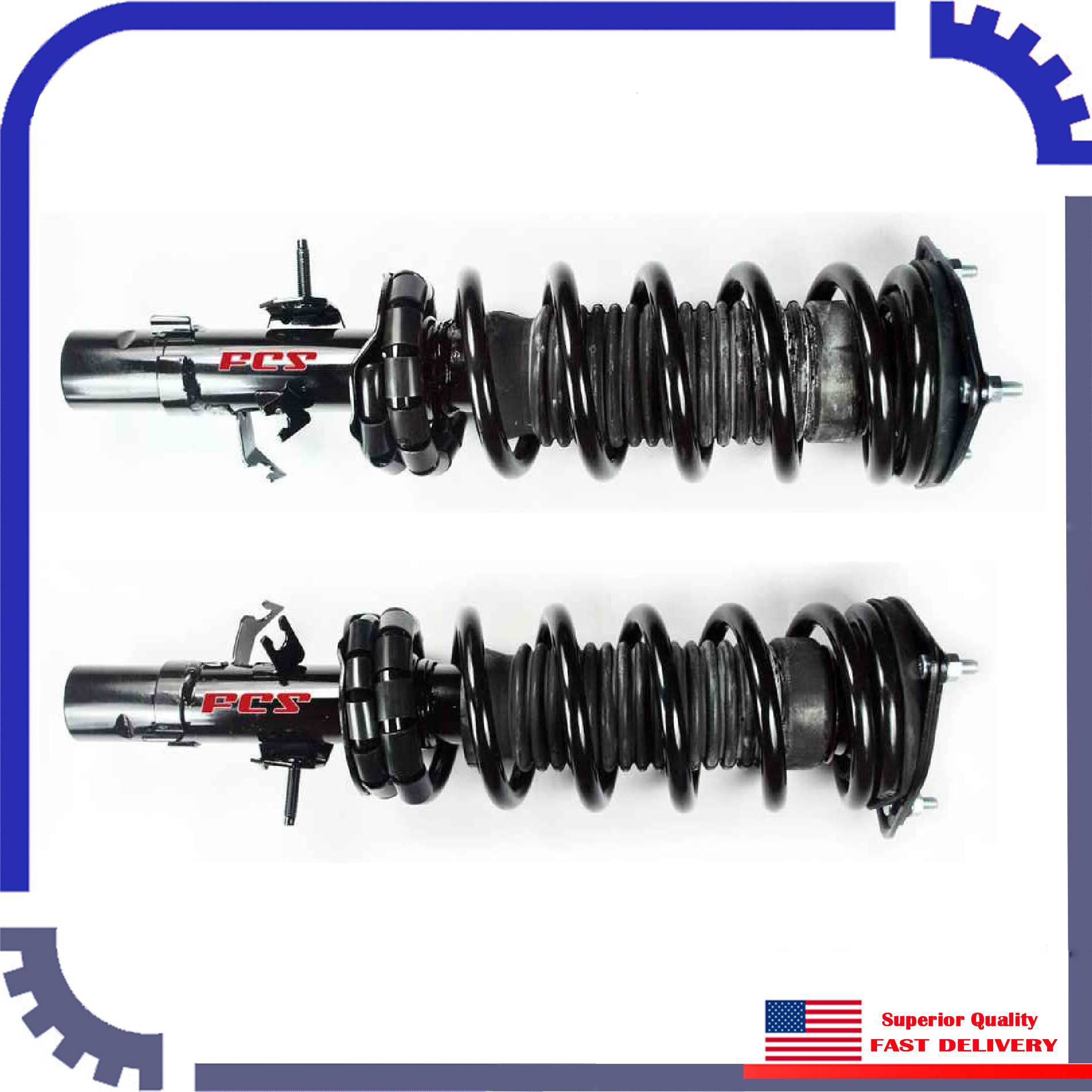 2Pcs FCS Suspension Strut Front Left&Right For 20072008 Infiniti G35 X