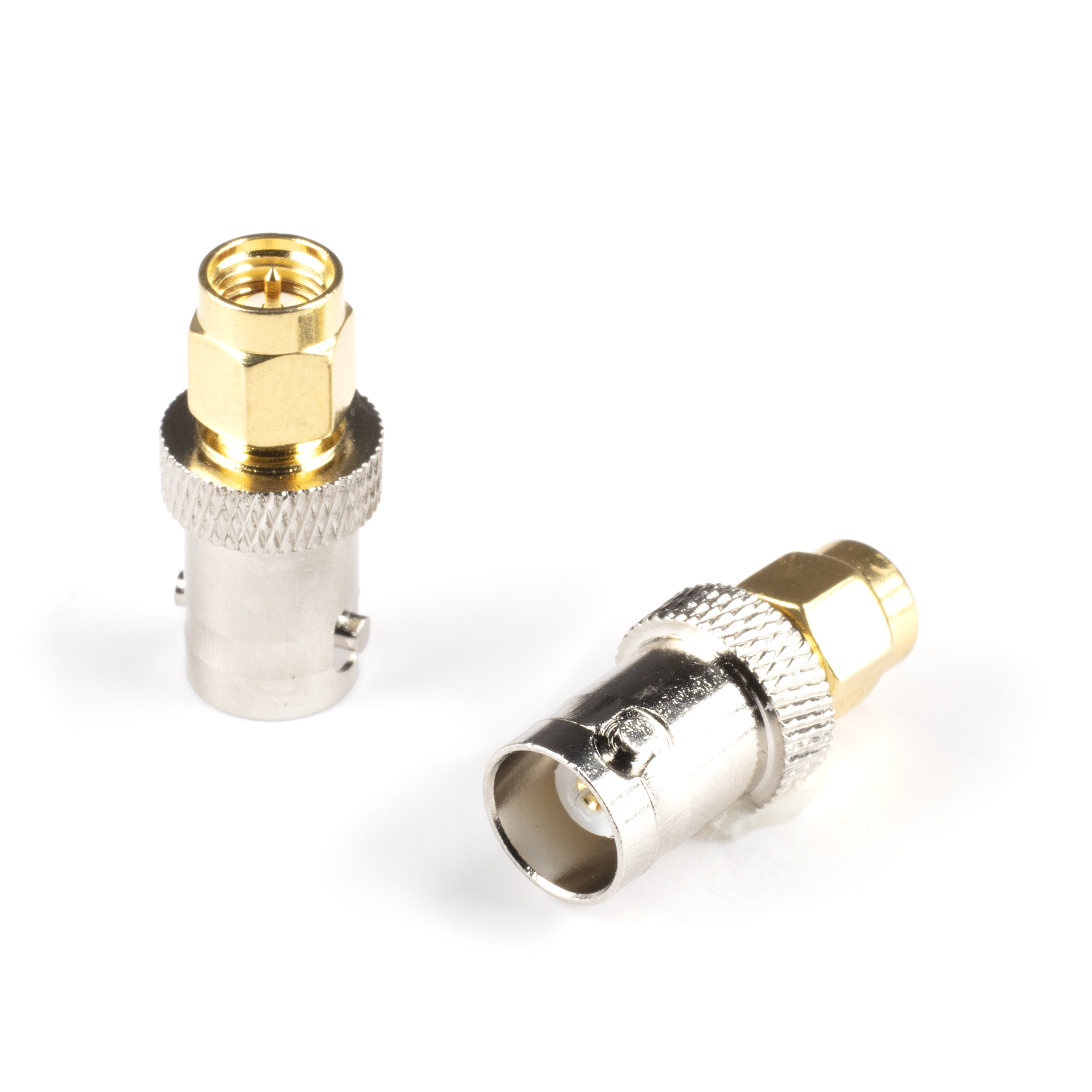 BNC MALE TO DOUBLE BNC FEMALE CCTV RG59 CONNECTOR 10 Pack