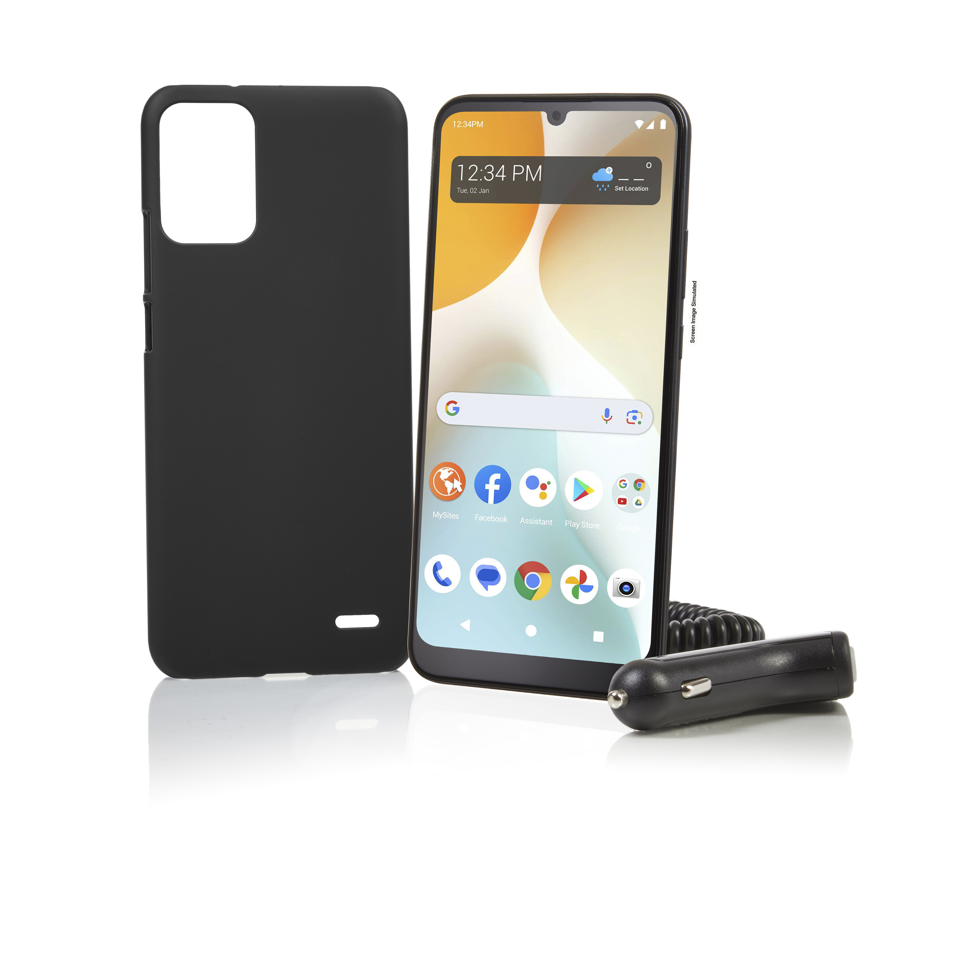 Tracfone  BLU View 5 Pro (1500Min/1500Txt/1500MB/365 Days)