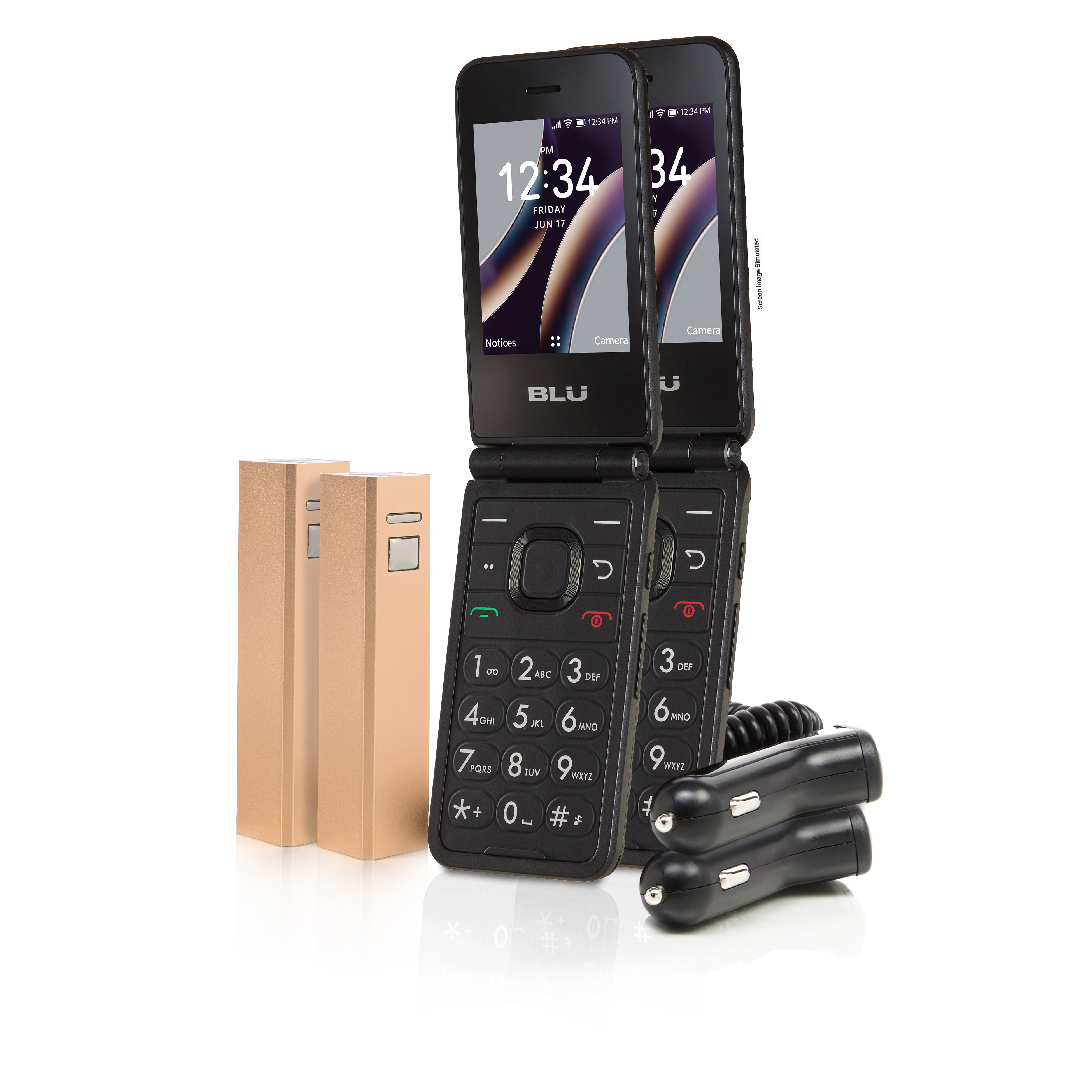 Tracfone BLU FLEX + 1200 MIN/1200 texte/plan annuel 1200 Mo (lot de 2) - Photo 9 sur 11