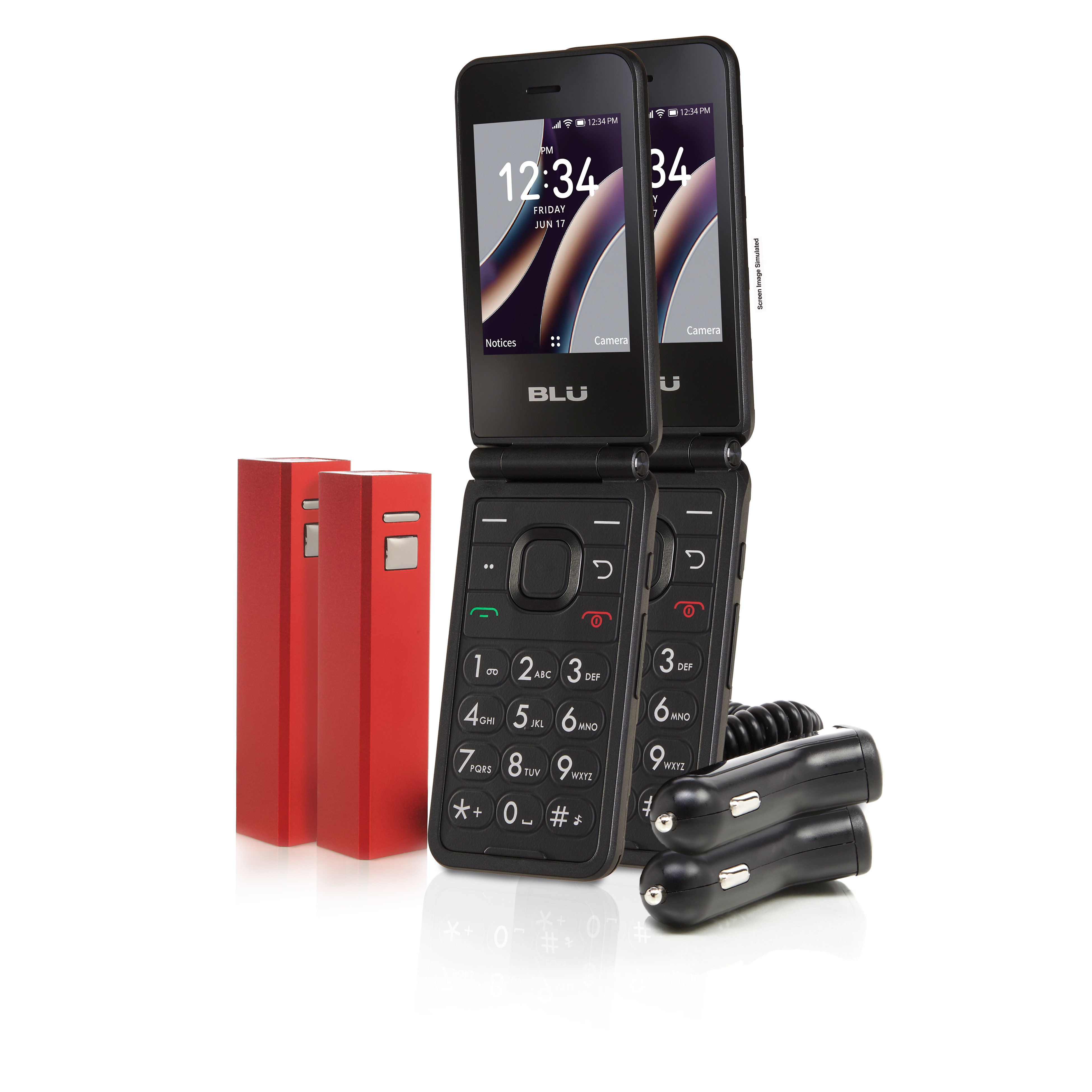 Tracfone BLU FLEX + 1200 MIN/1200 texte/plan annuel 1200 Mo (lot de 2) - Photo 11 sur 11
