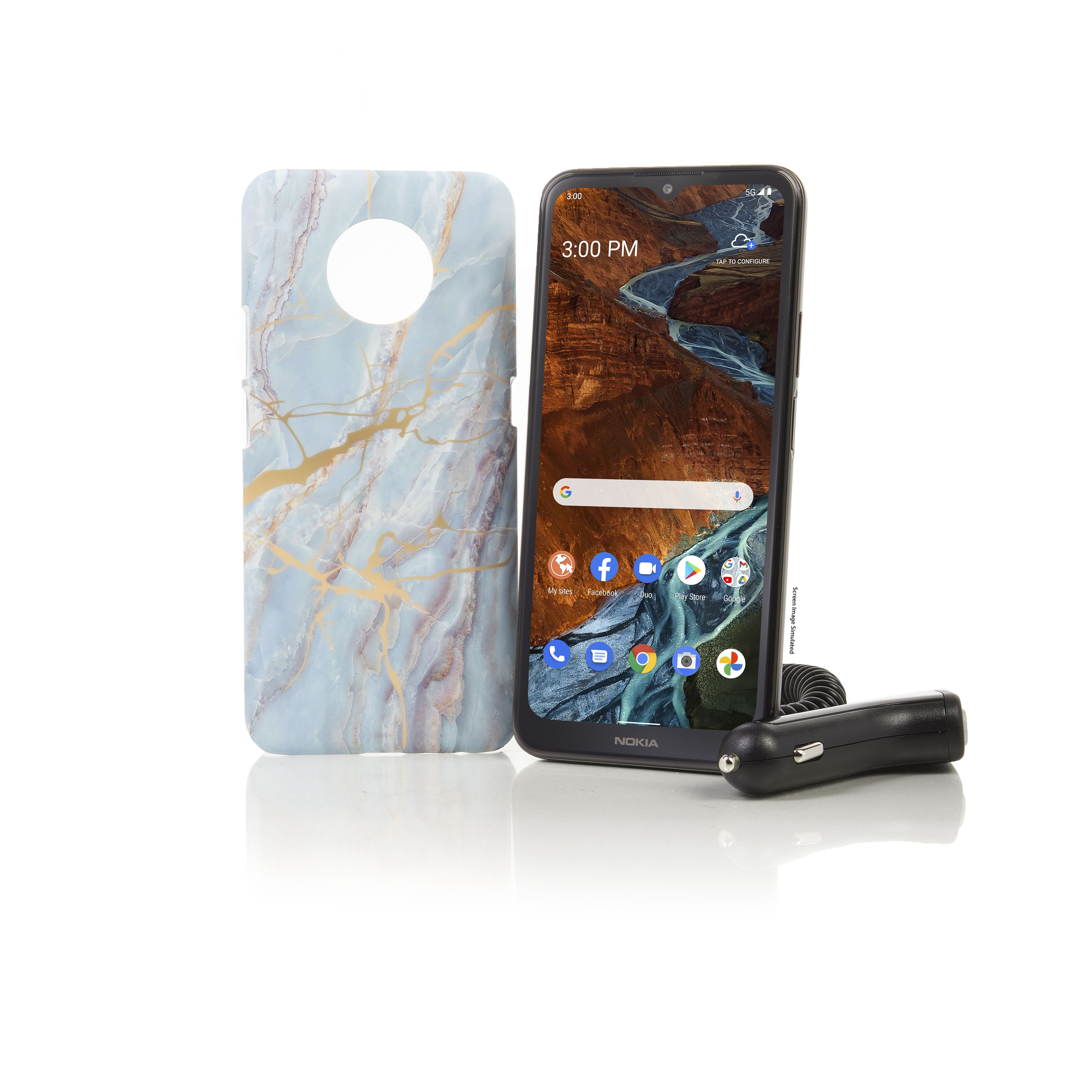 Tracfone Nokia G300 5G + 1 Year of Service with 1500 MIN/1500 Text/1500MB - Picture 12 of 14