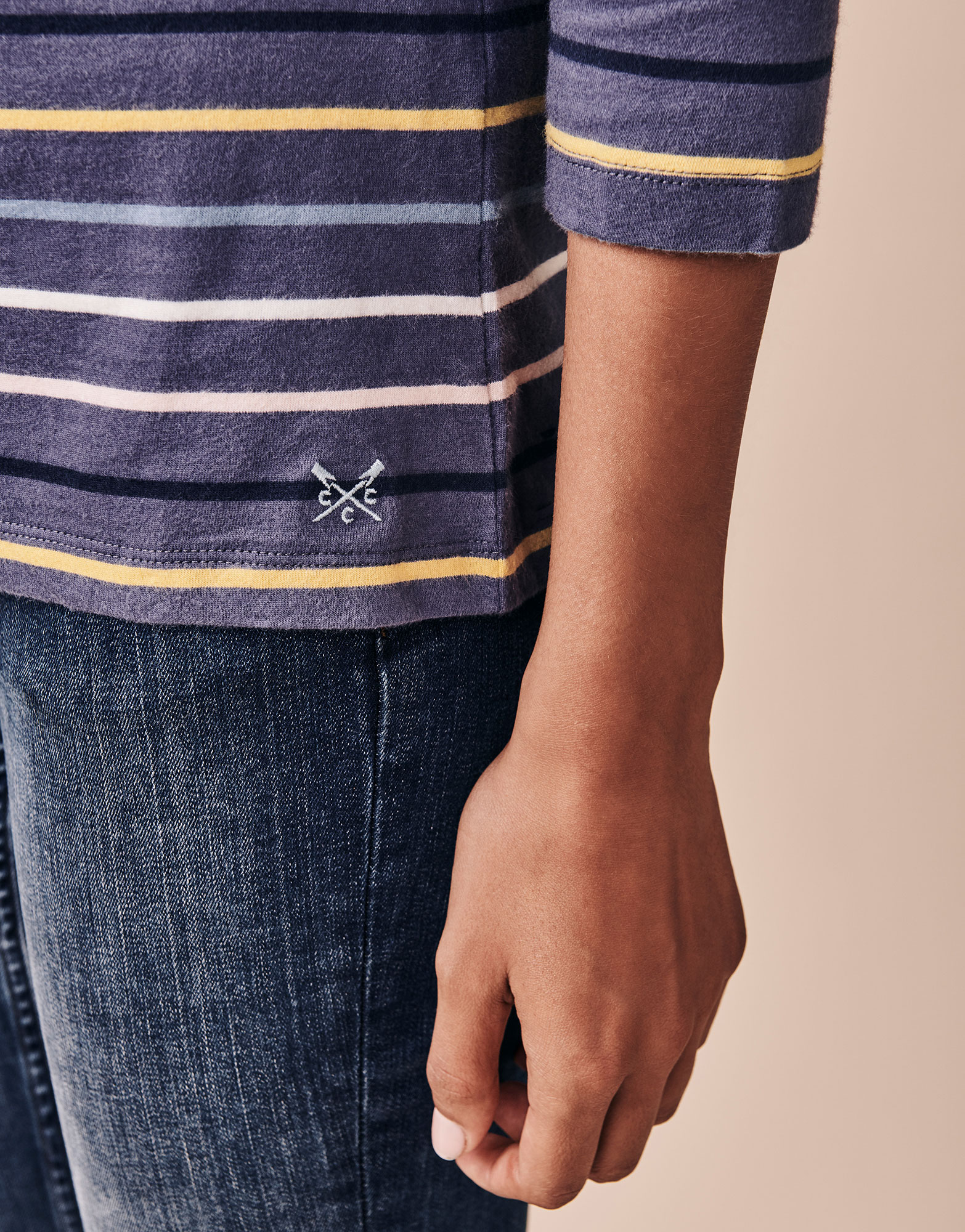 New Crew Clothing Womens Essential Breton in Multicoloured ESSENTIAL BRETON