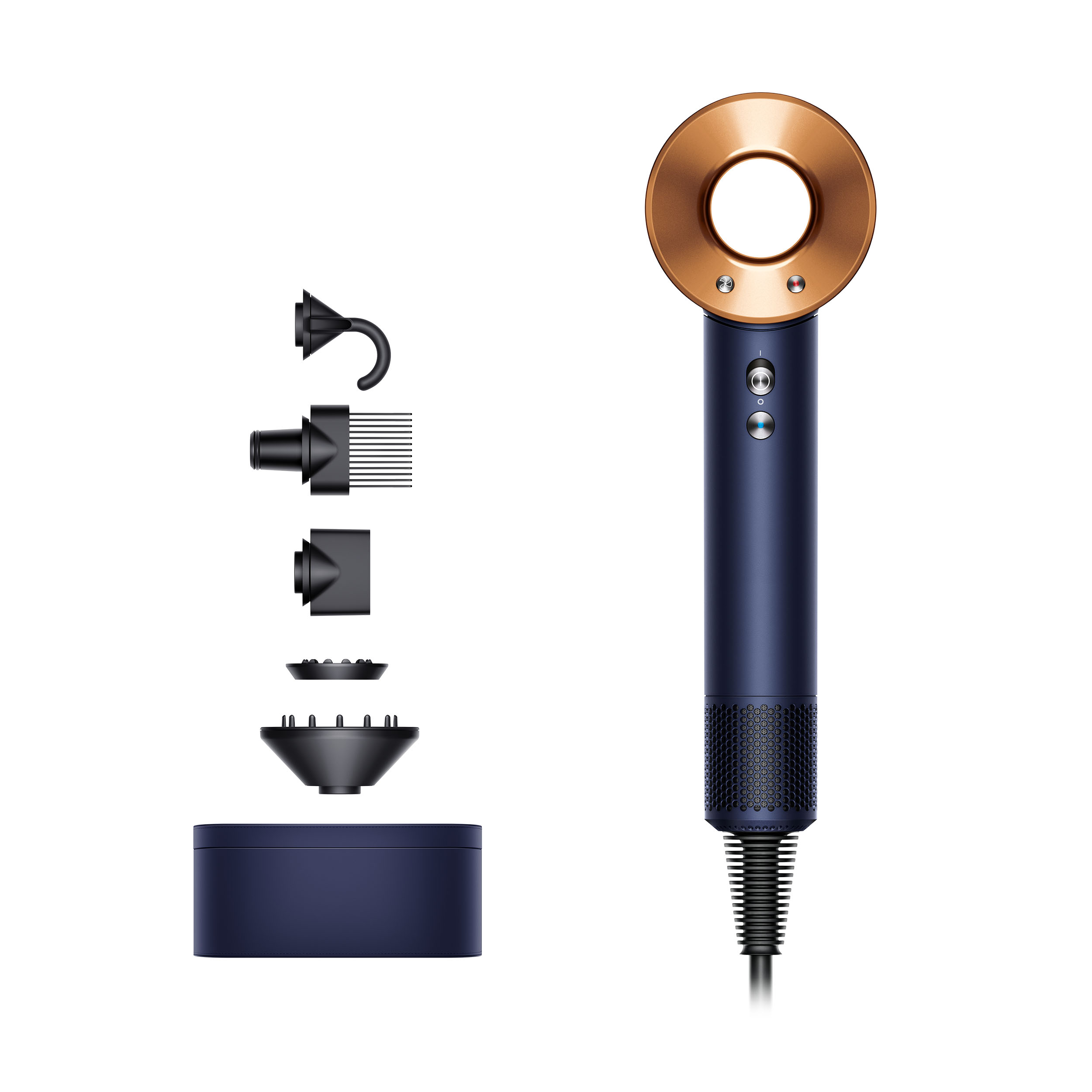 Dyson Supersonic Hair Dryer HD07 Nachtblau/Kupfer