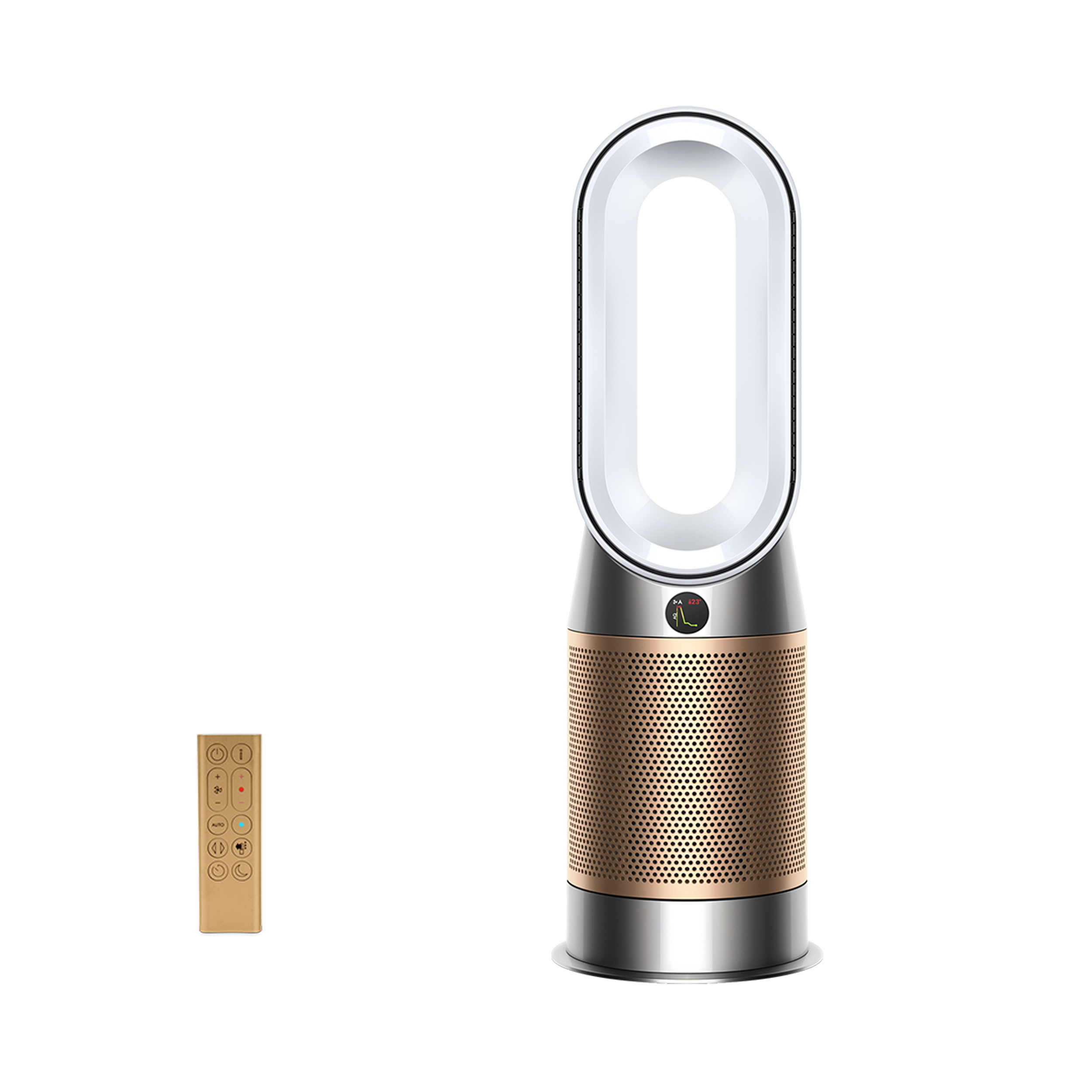 Dyson Purifier Hot+Cool™ Hp2 De-Nox (Ventilator + Luftreiniger) (Weiß/Gold) 546313-01