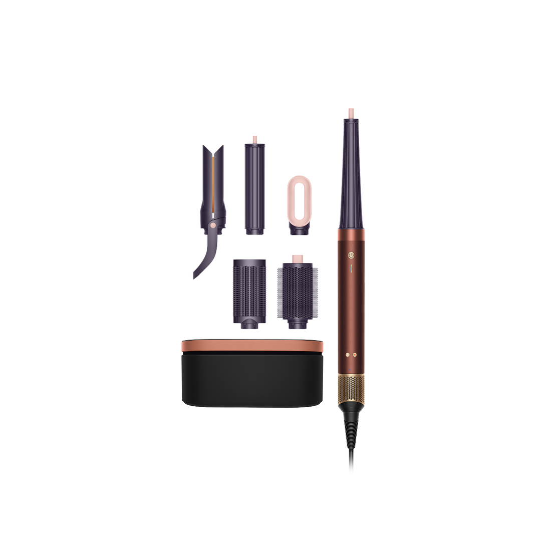Dyson Airwrap Coanda 2x Straight + Waivy - Haarstyling - Multistyler en föhn - Plum Copper