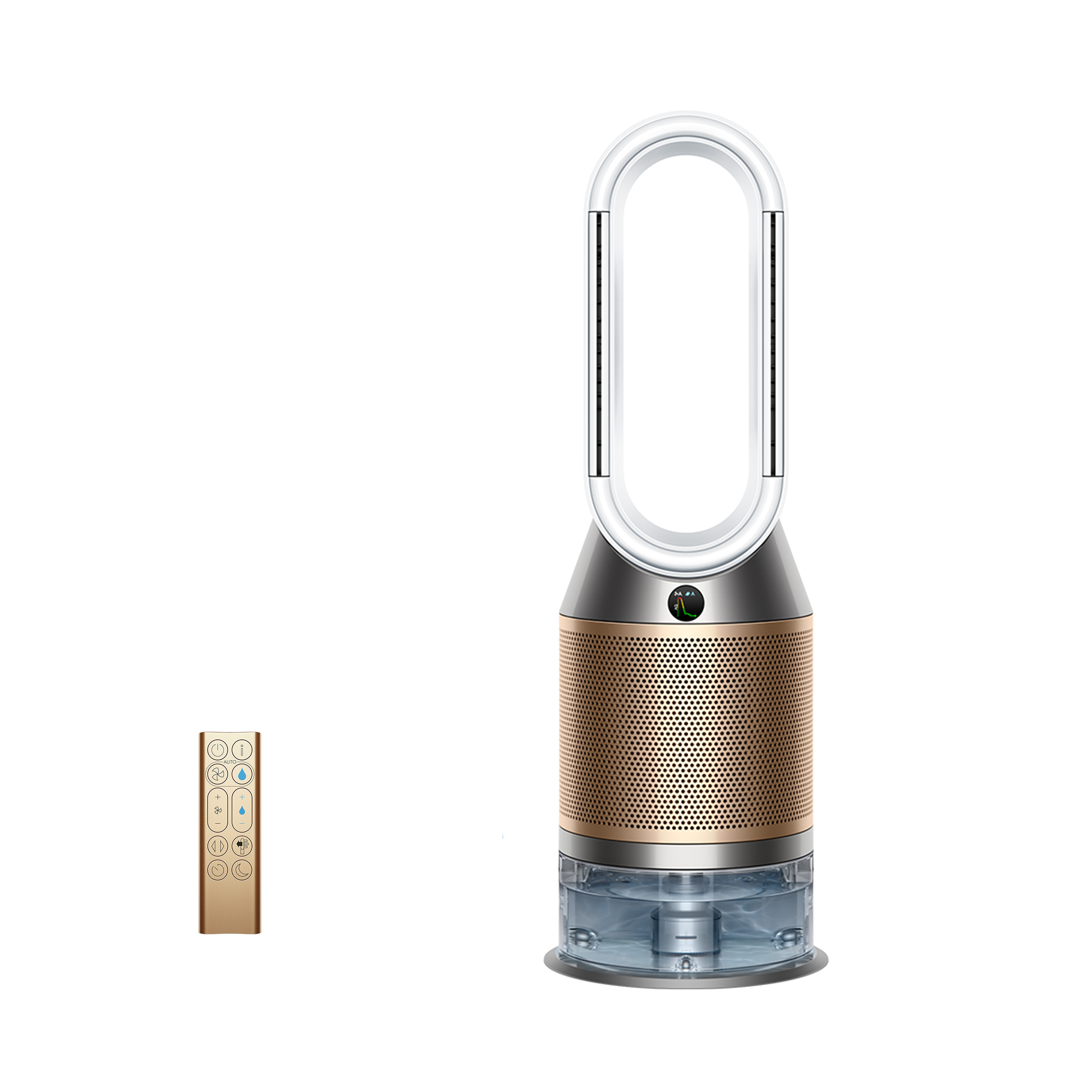 Dyson Purifier Humidify + Cool PH05 De‑Nox Luftreiniger Weiß/Gold
