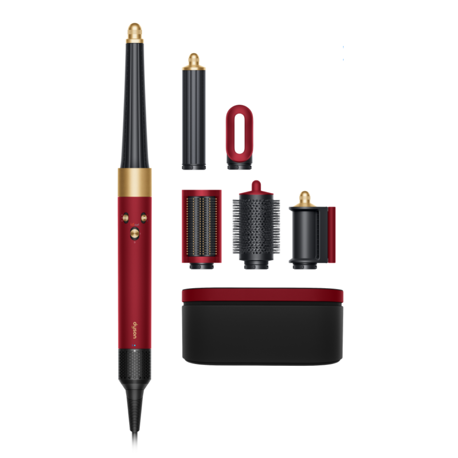 Dyson Airwrap i.d.™ Multi-Haarstyler und -trockner Straight+Wavy (Samtrot/Gold)