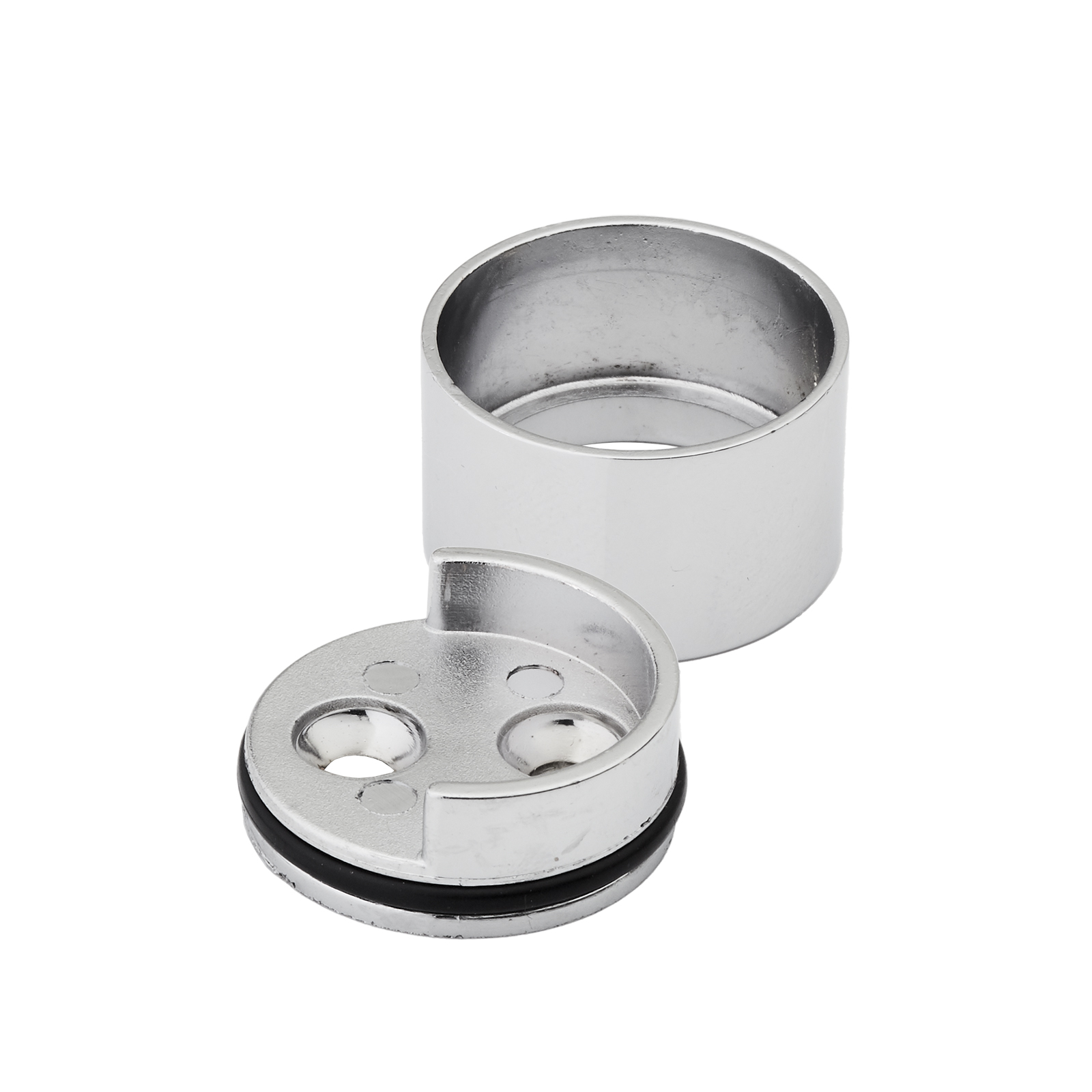 Kleiderstange wahlweise mit passendem Halter Garderobe Schrankrohr Kleiderbügel - Bild 8 von 14