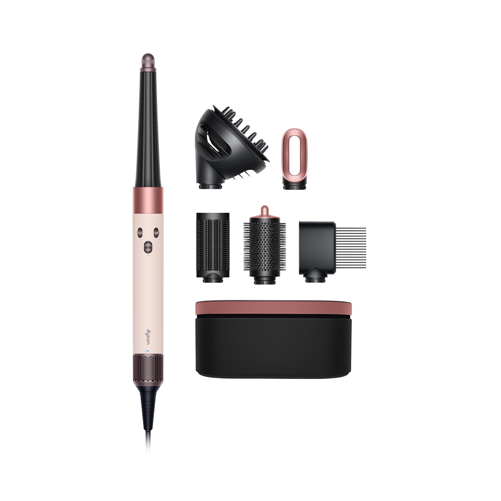 Multistyler a vysoušeč vlasů Dyson Airwrap i.d.™ – S difuzérem (Ceramic pink / Rose gold)