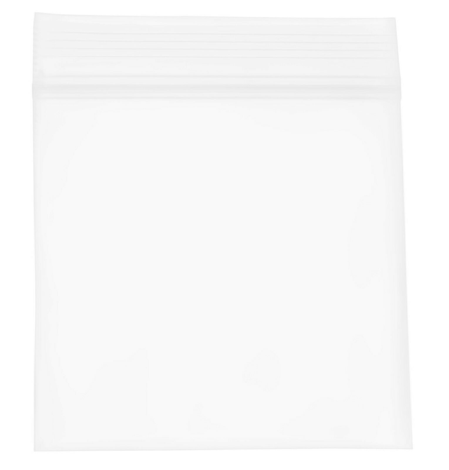 10000 Clear 4 Mil Reclosable Plastic Top Seal Poly Bags 3"x3" Jewelry