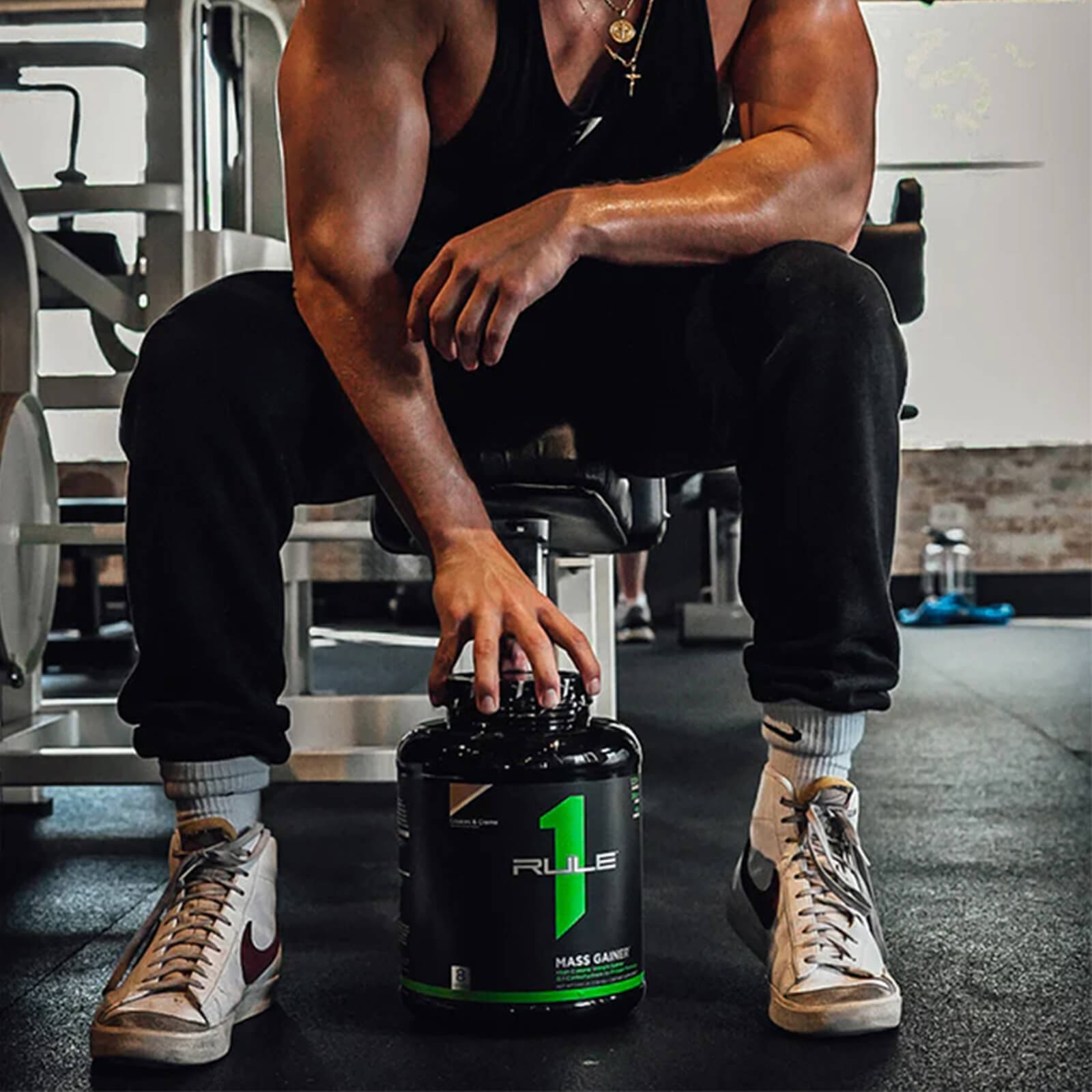 Regel 1 Mass Gainer 16 Portionen Vanillecreme Mass Weight Gainer 11,46 Pfund - Bild 5 von 5