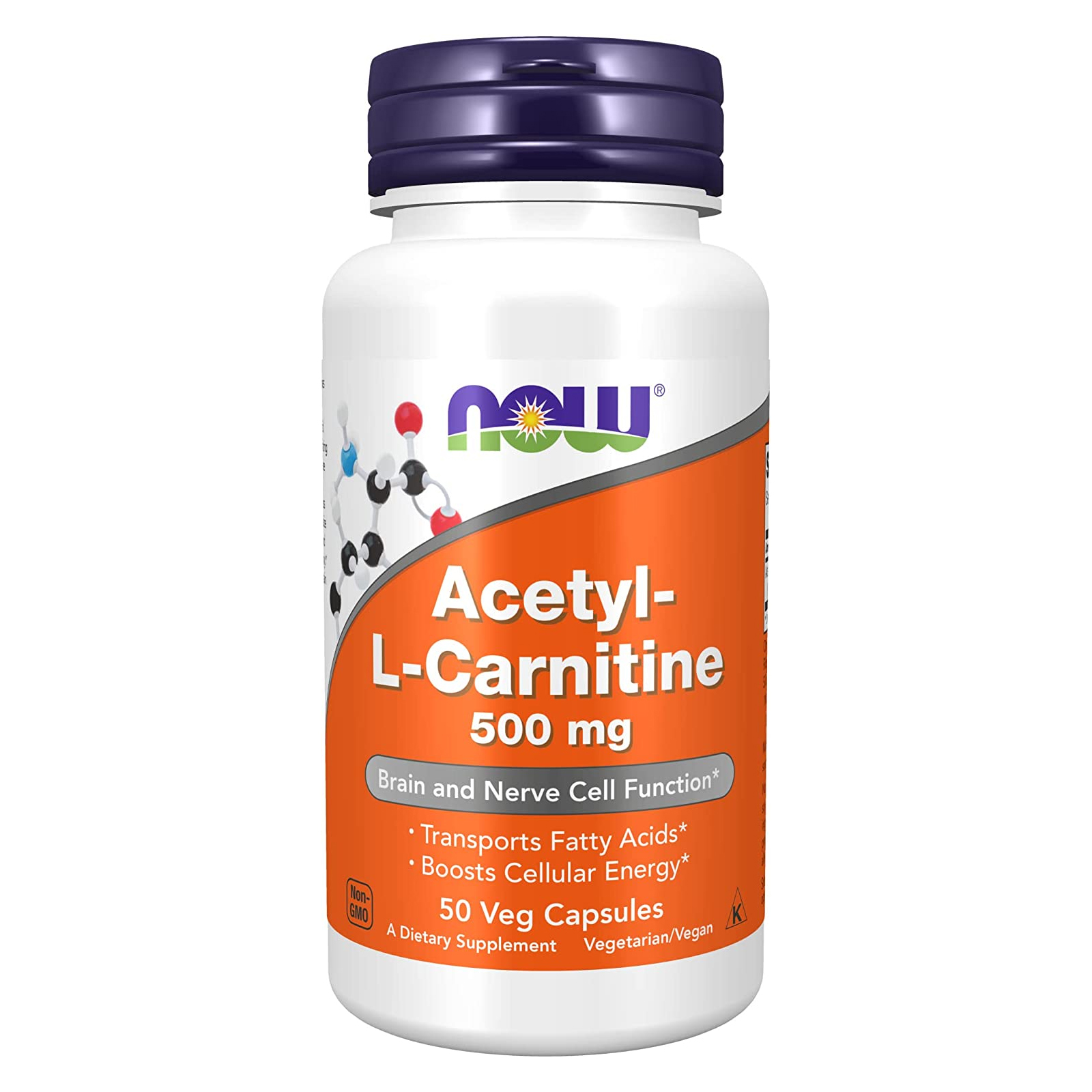 now foods acetyl l carnitine Now Foods Acetyl-L-Carnitine 500mg 100 capsules - main image 0