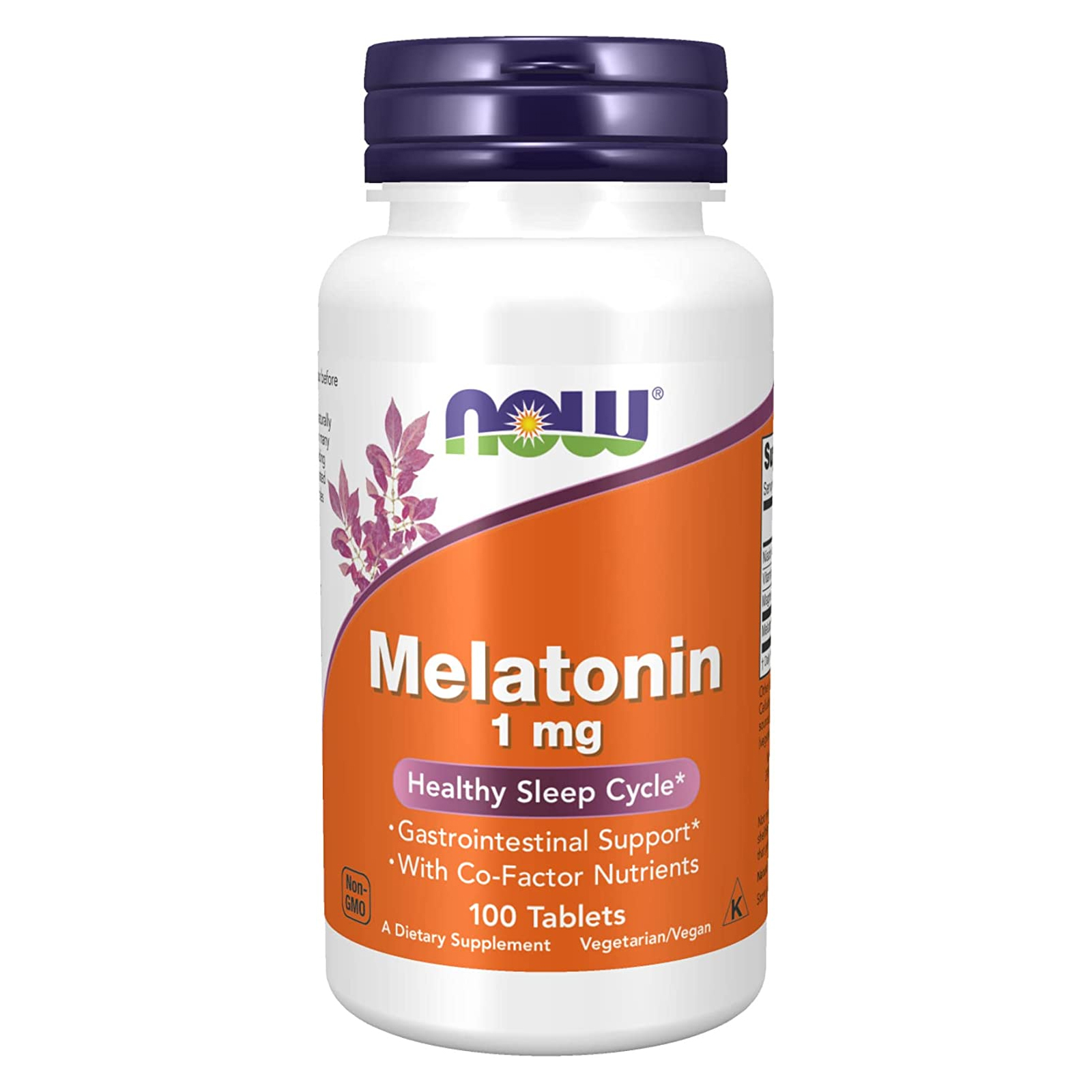 NOW FOODS Melatonin 1 mg 100 Tabs Made In USA FREE SHIP 733739032621 eBay