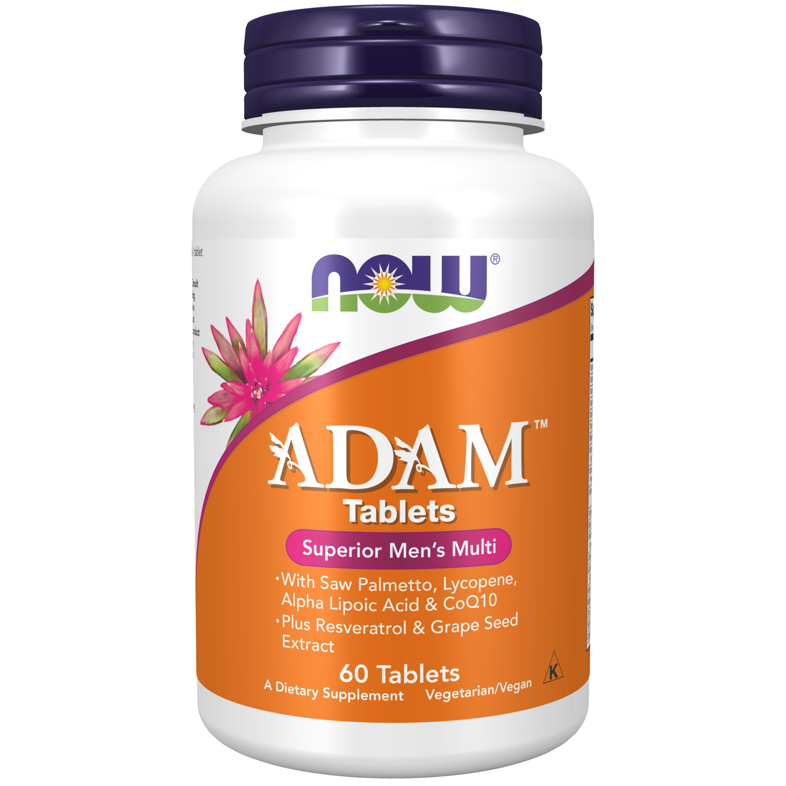 NOW FOODS ADAM Mens Multiple Vitamin 60 таблеток