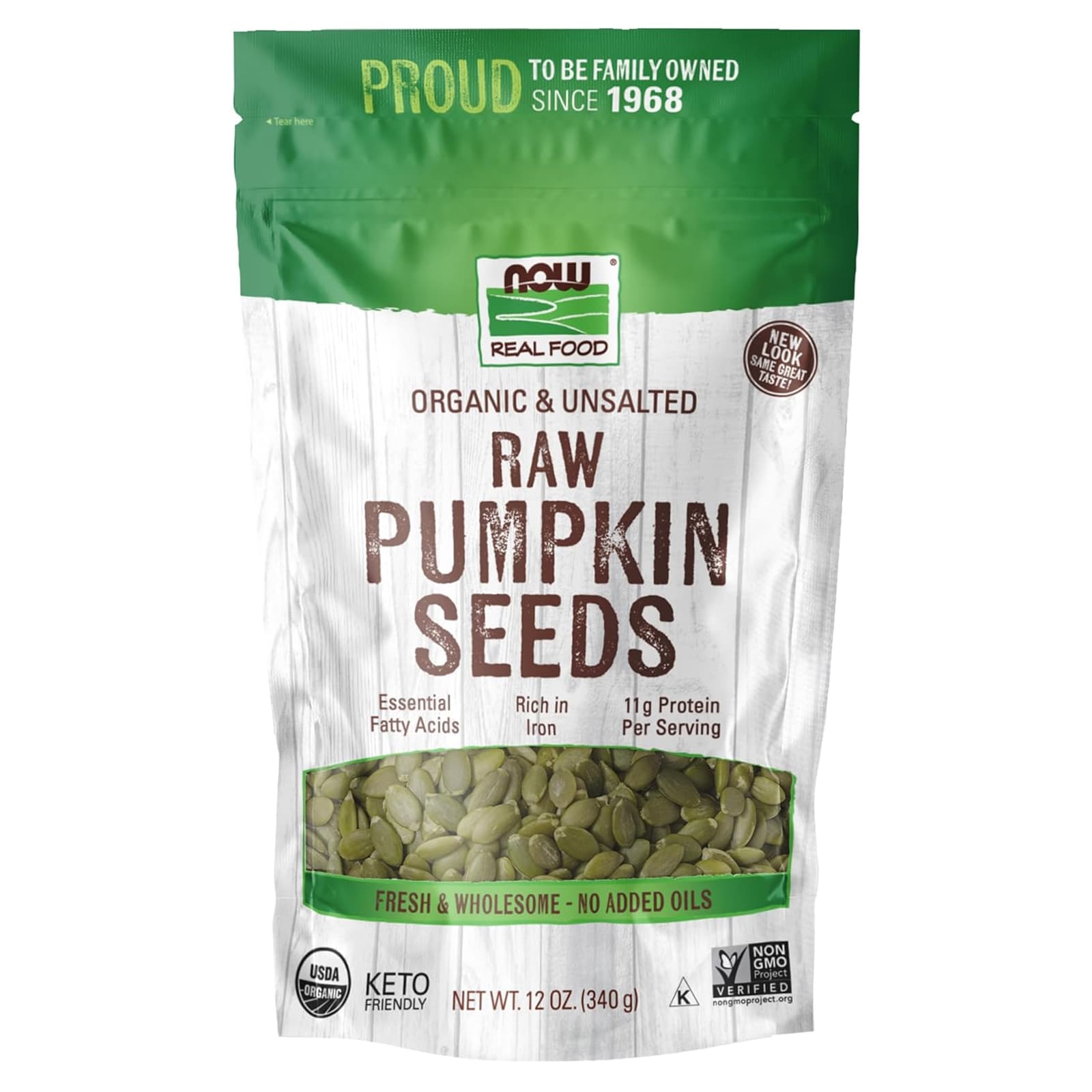 Now Foods Organic Pumpkin Seeds 12oz Made in USA FREE SHIPPING eBay