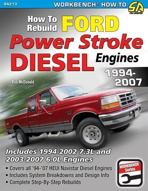 Rebuild Ford Powerstroke Diesel E250 E350 E450 Super Duty Van Econline 1994-2007