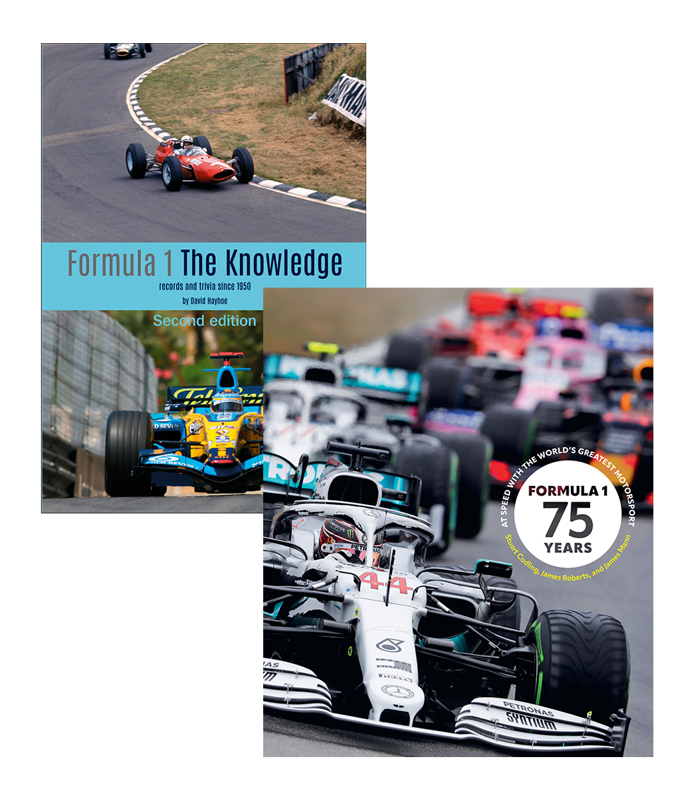 Formula 1 75 Years & The Knowledge 2 Book Set